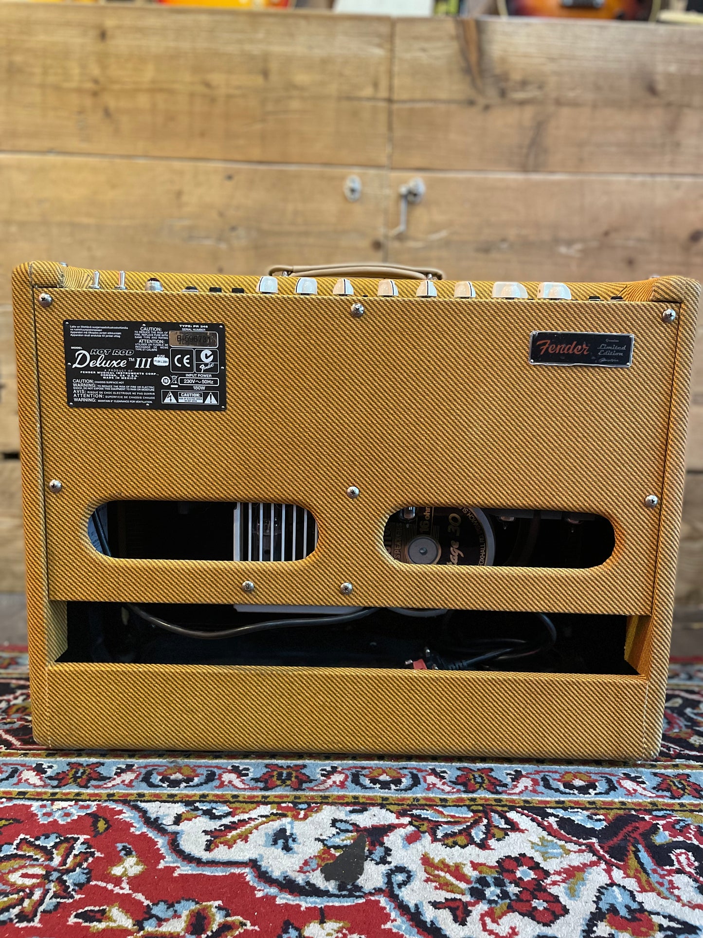 S/H Fender Hot Rod Deluxe III 40 Watt 1x12 Combo, Tweed