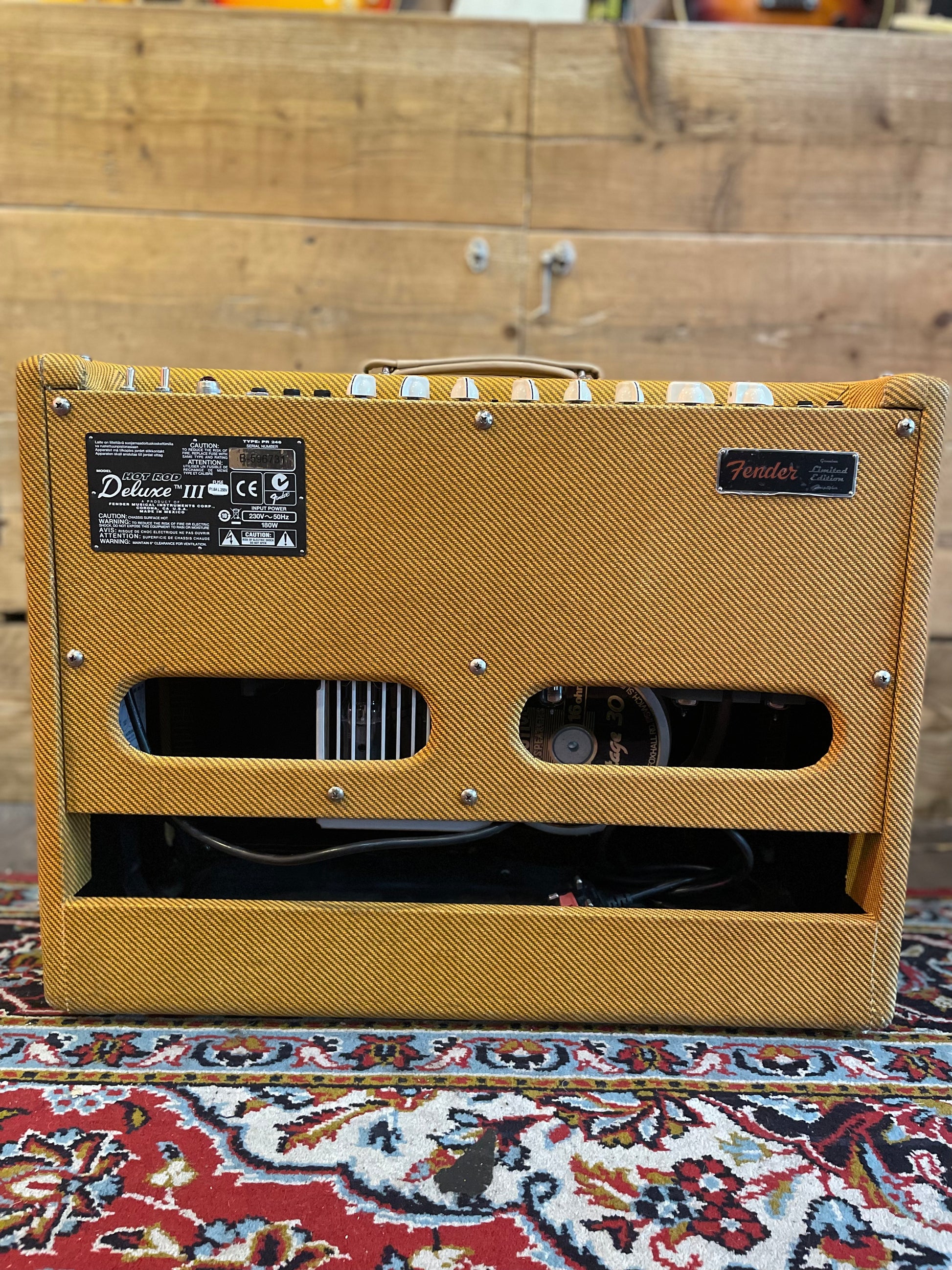 S/H Fender Hot Rod Deluxe III 40 Watt 1x12 Combo, Tweed