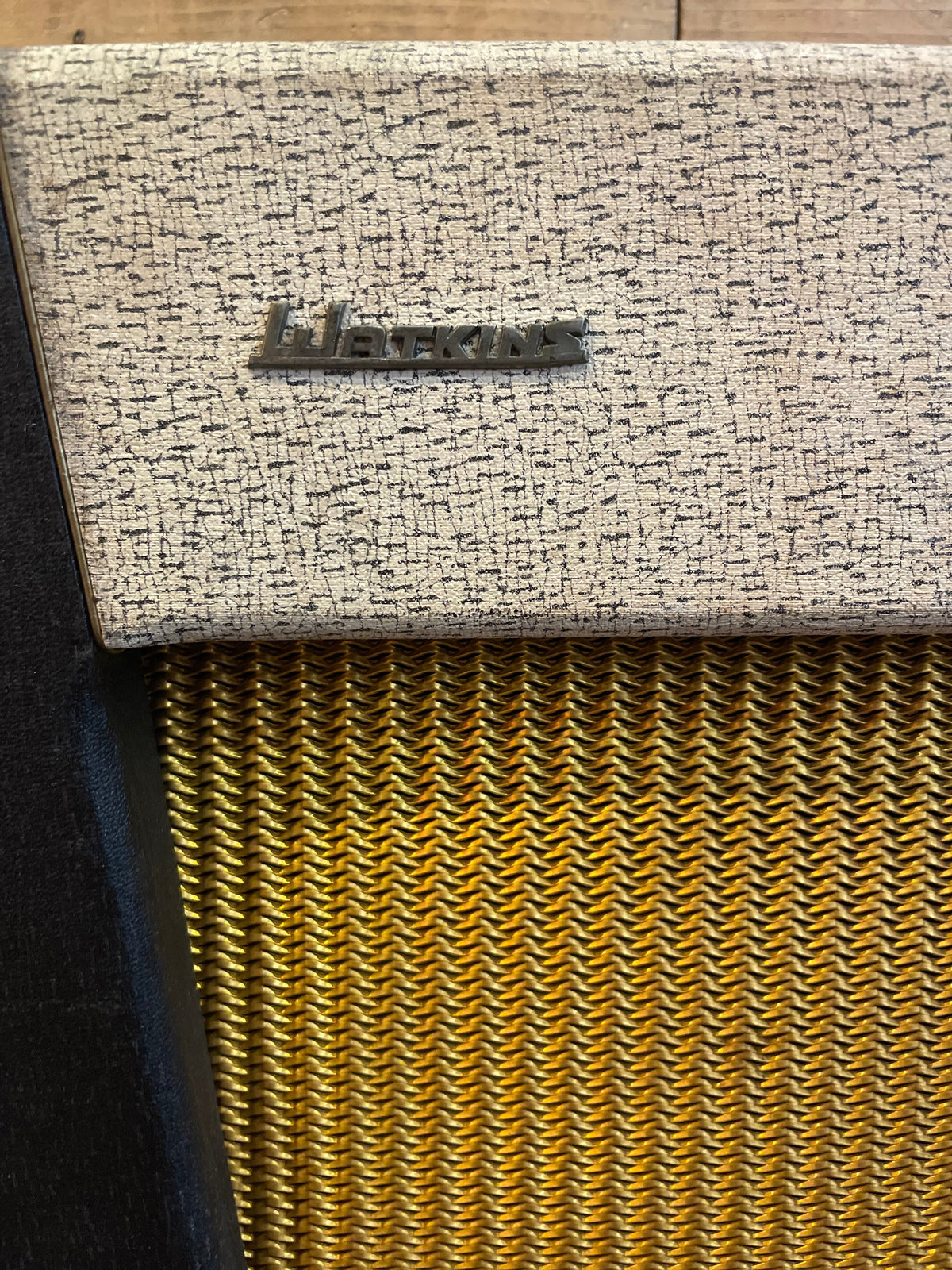 S/H 1963 Watkins Scout 15 Watt 1x10 Valve Combo Amplifier, Black and White