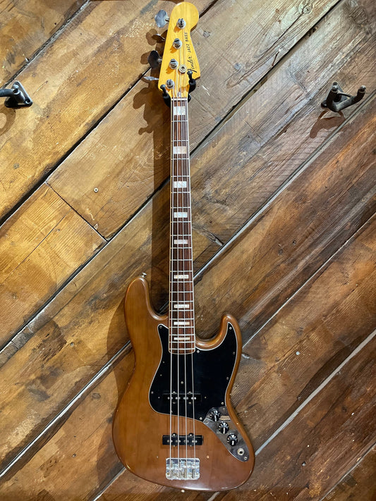 S/H 1977 Fender Jazz Bass, Mocha
