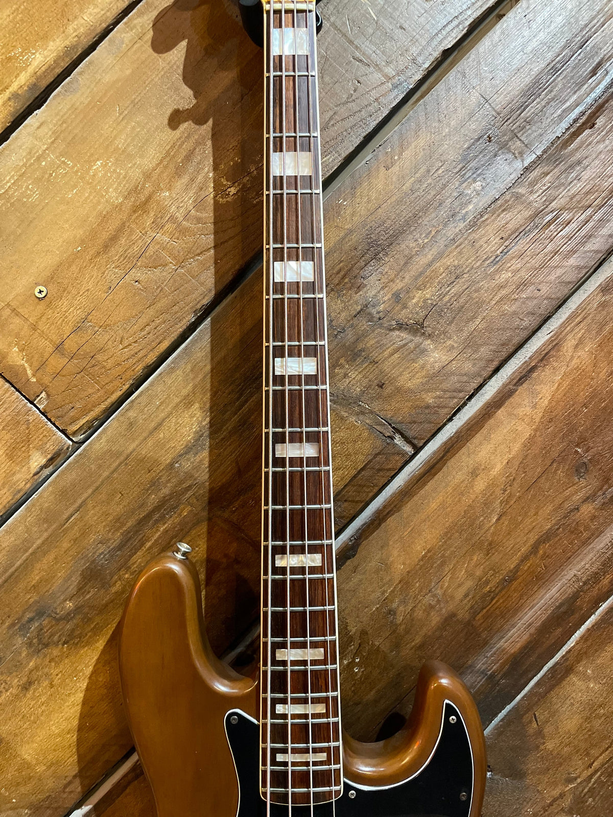 S/H 1977 Fender Jazz Bass, Mocha