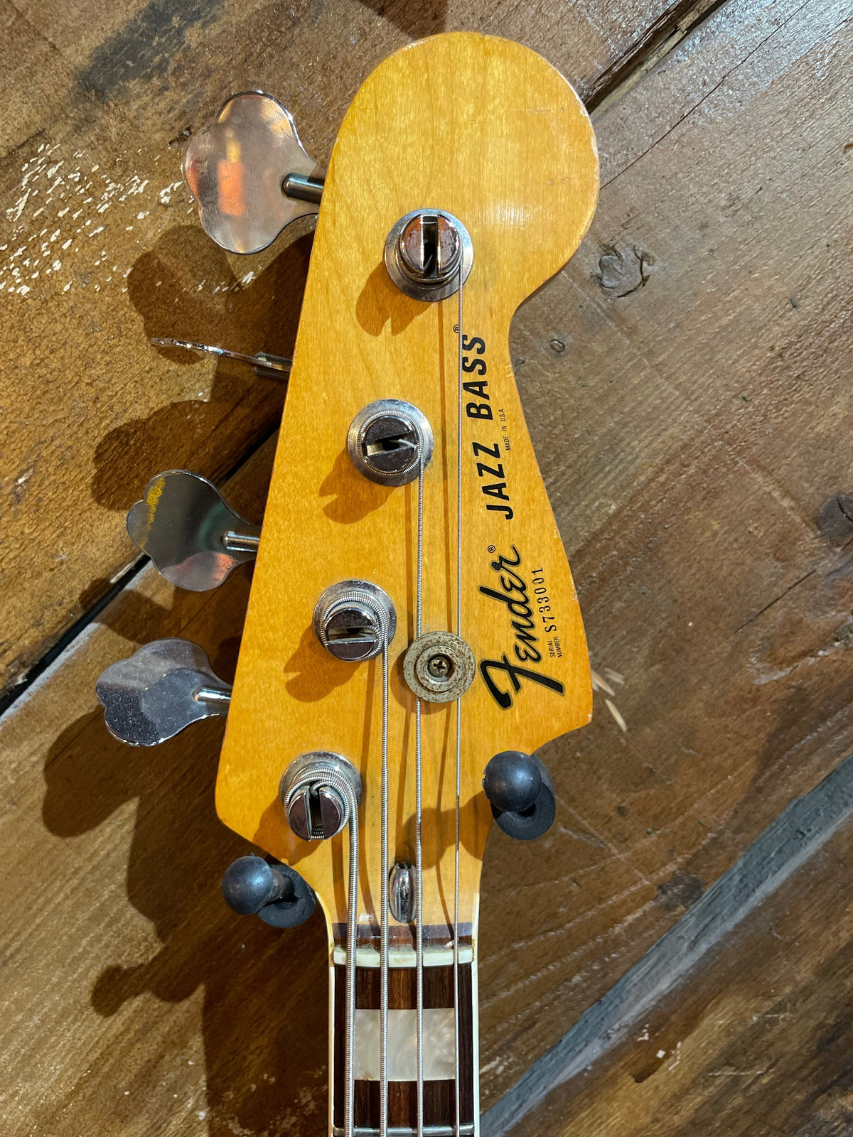 S/H 1977 Fender Jazz Bass, Mocha