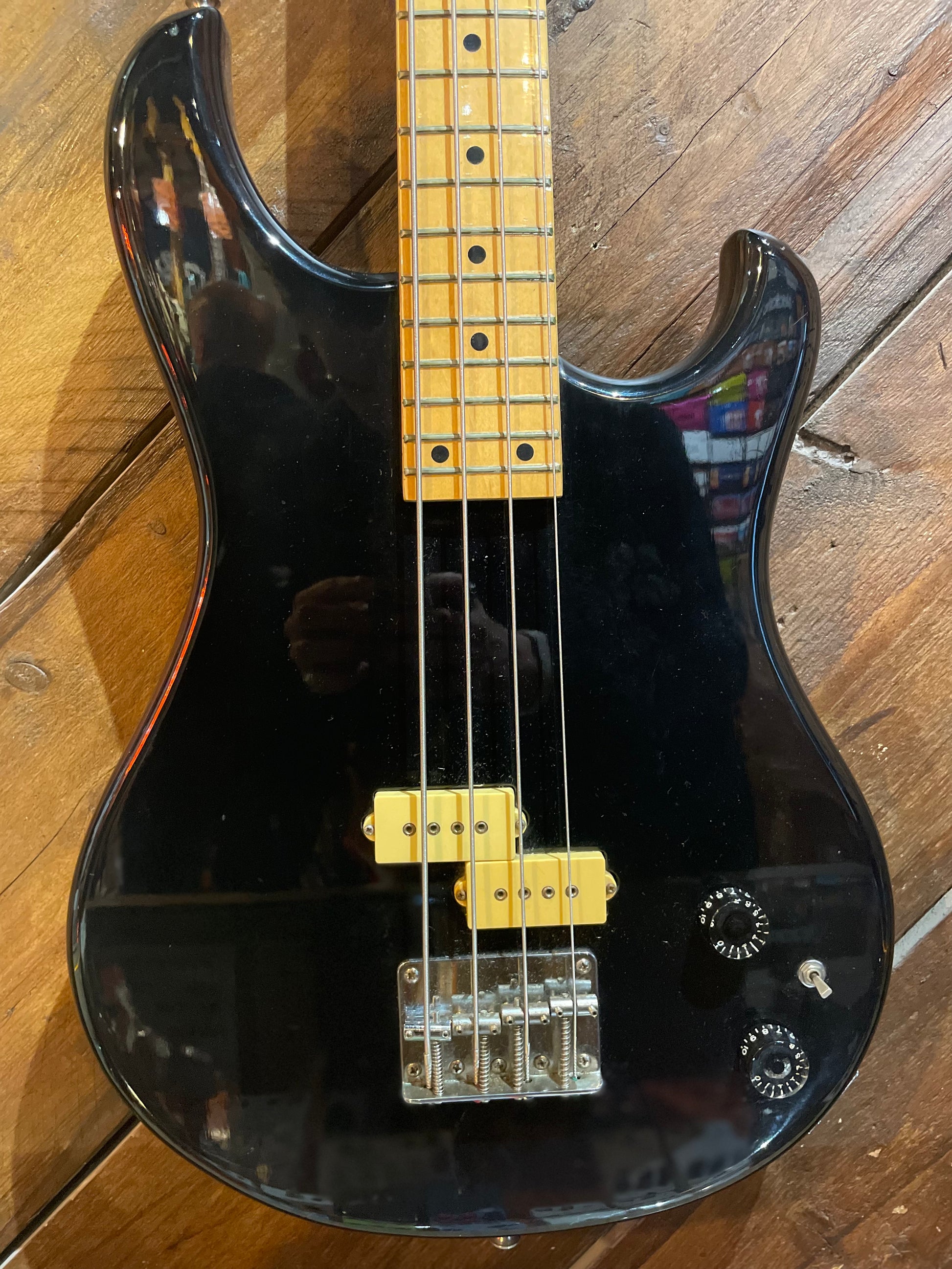 S/H 1980s Vox Japan 3504 Standard Electric Bass, Black