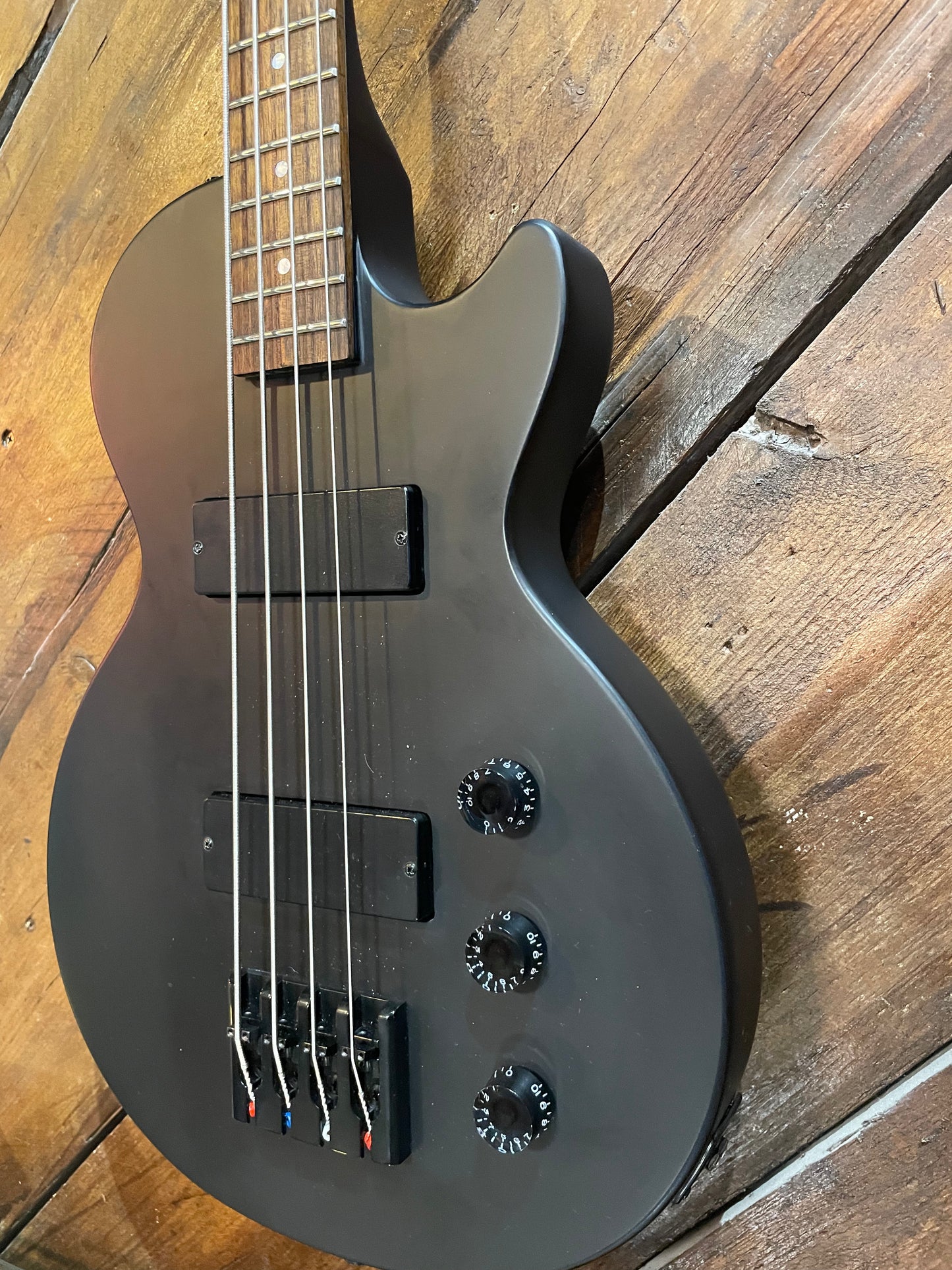 S/H 2011 Epiphone Les Paul Special Bass, Satin Black