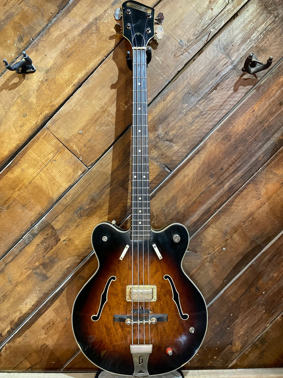 S/H 1963 Gretsch 6070 Country Gent Bass, Tobacco Burst