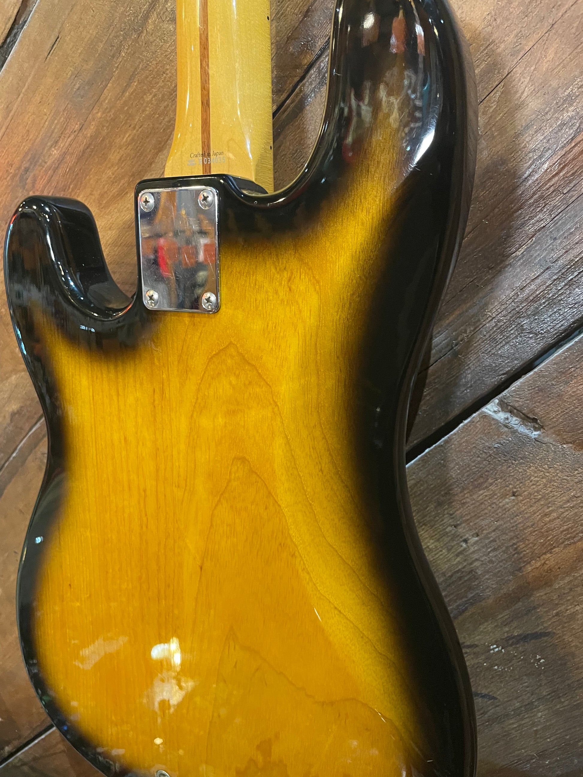 S/H 2004/2005 Fender CIJ Sting Signature Precision Bass, Sunburst