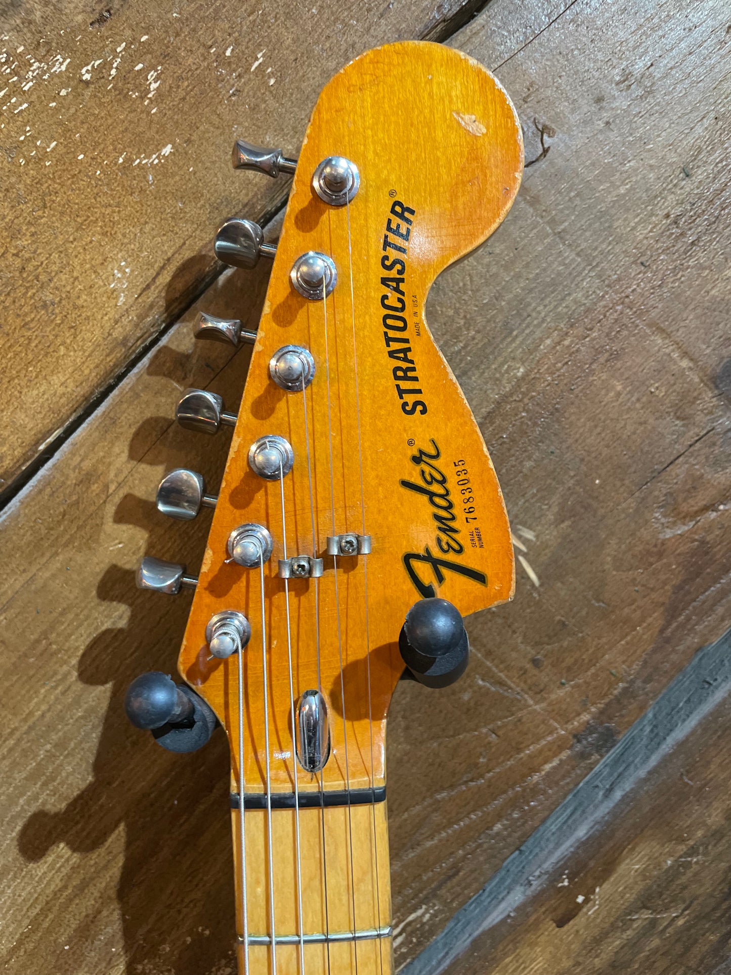 S/H 1976 Fender Stratocaster, Olympic White