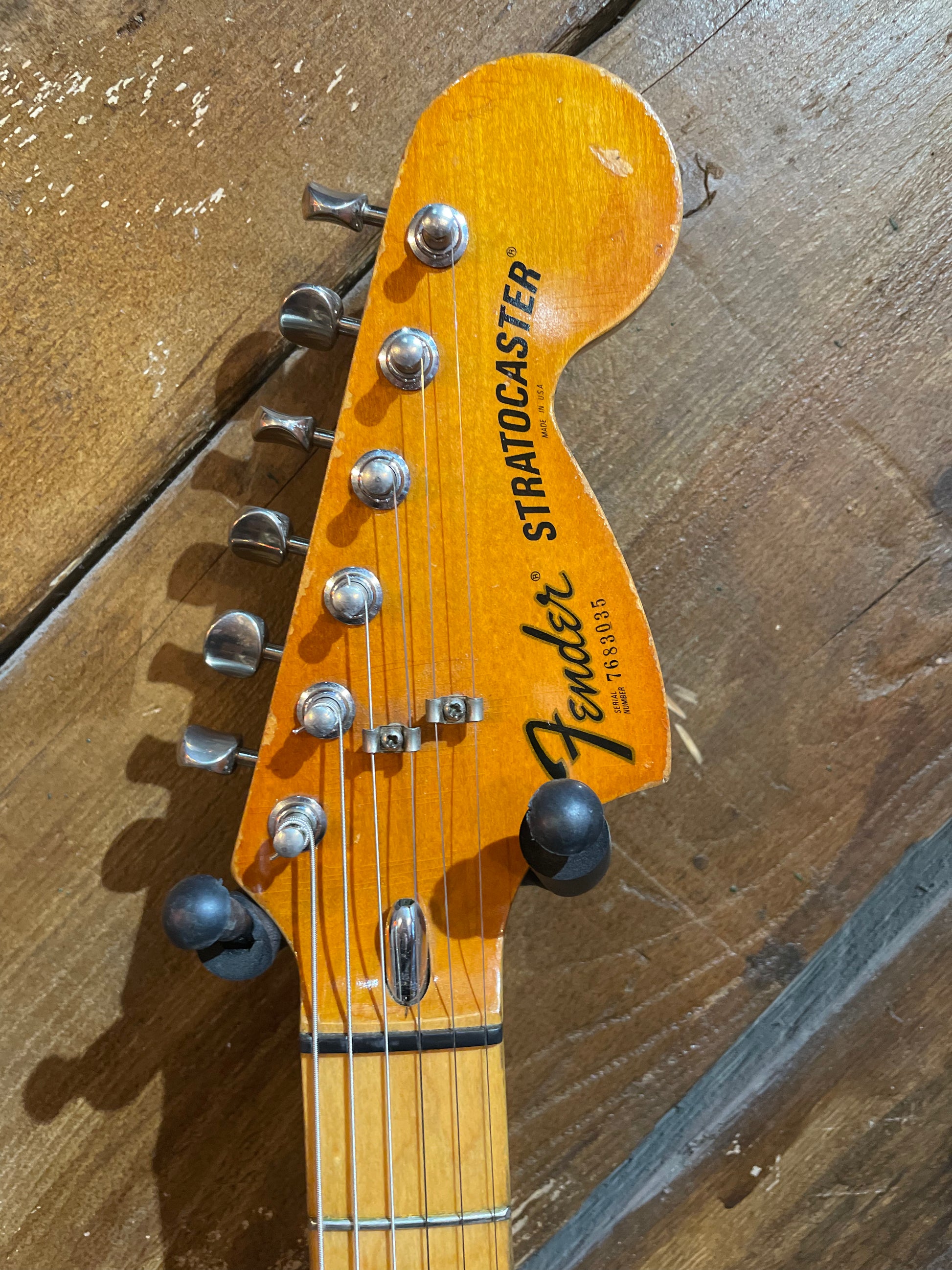 S/H 1976 Fender Stratocaster, Olympic White