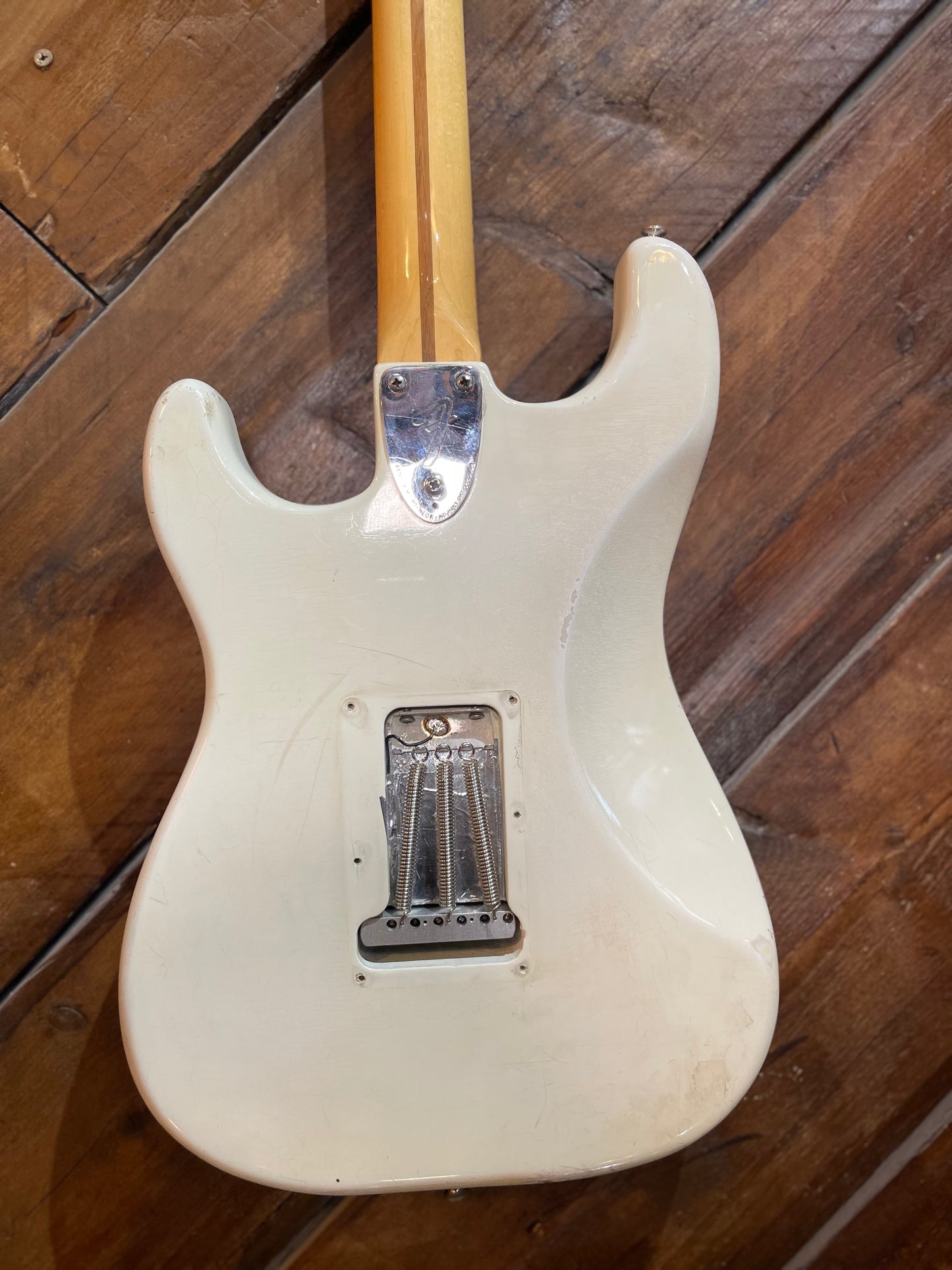 S/H 1976 Fender Stratocaster, Olympic White