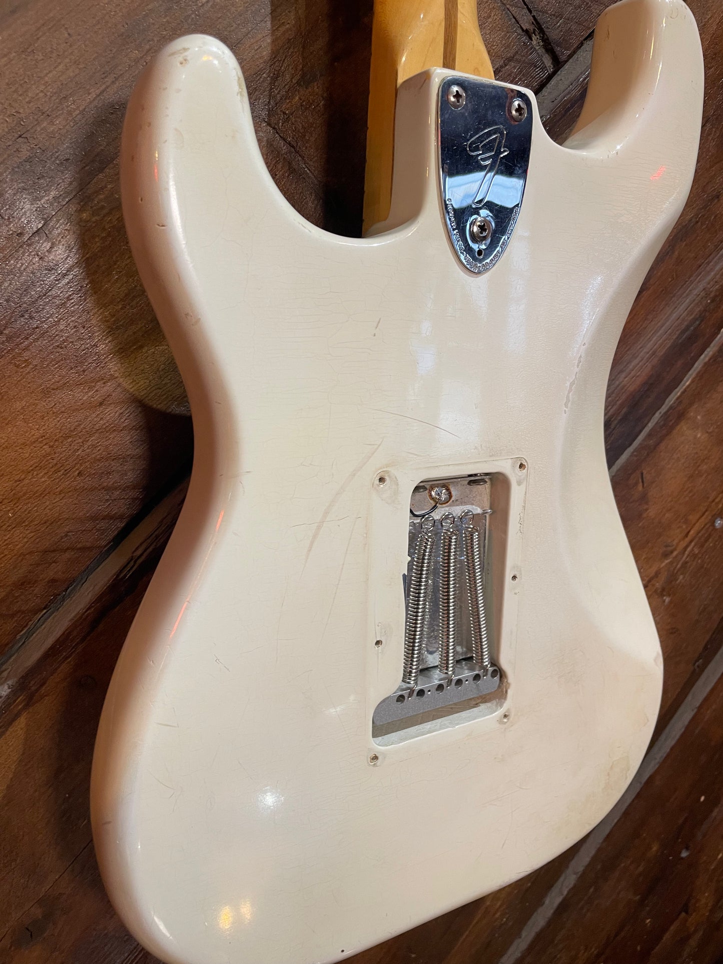 S/H 1976 Fender Stratocaster, Olympic White