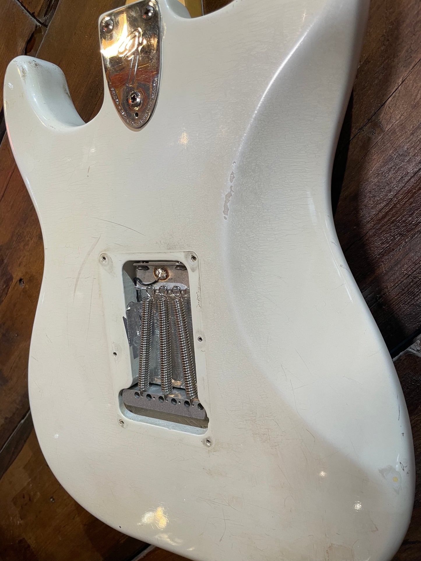 S/H 1976 Fender Stratocaster, Olympic White