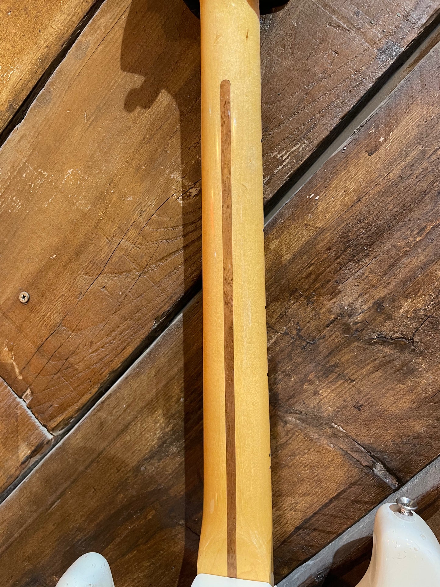 S/H 1976 Fender Stratocaster, Olympic White