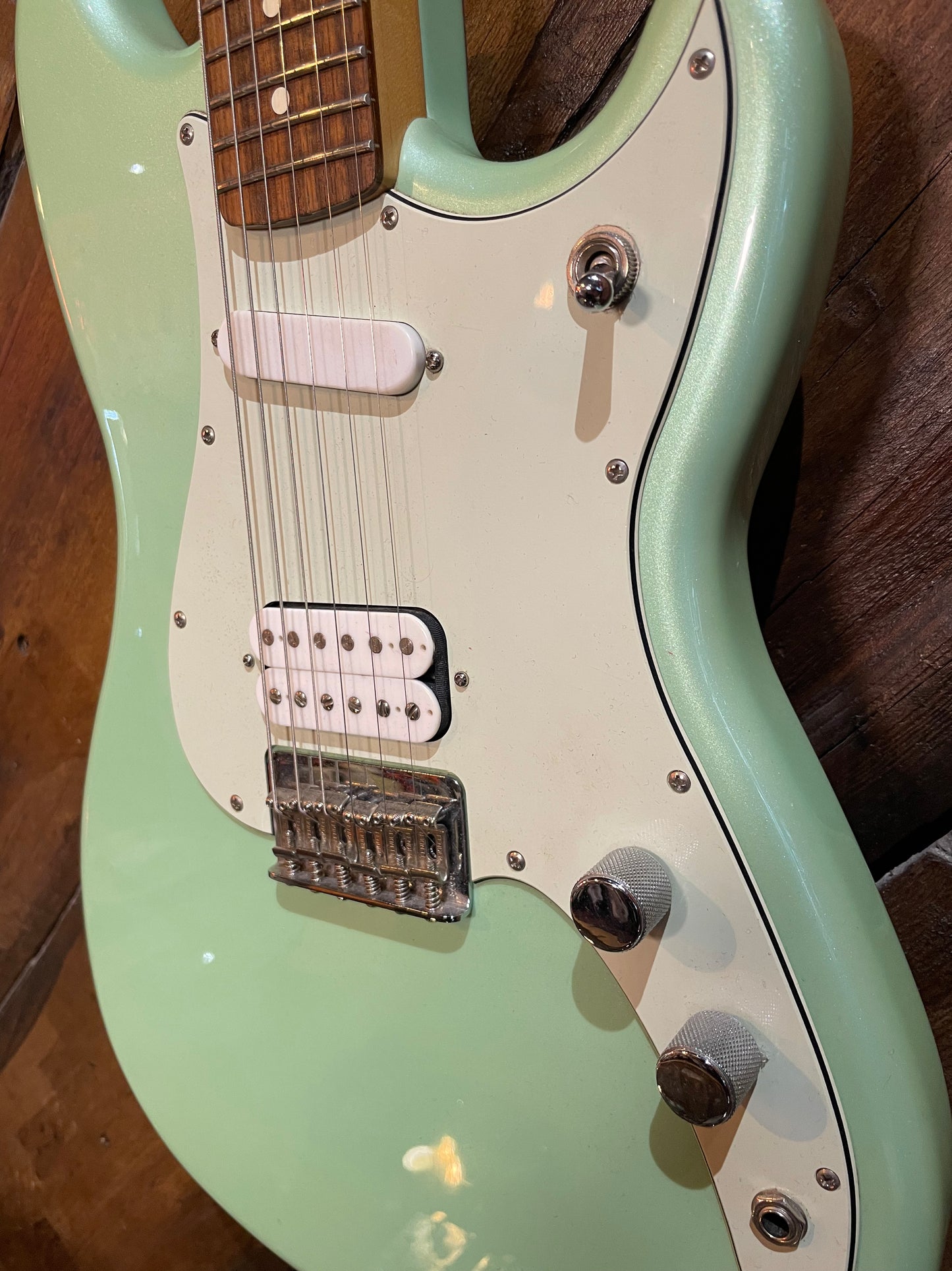 S/H Fender Player Duo Sonic HS, Mystic Seafoam Green