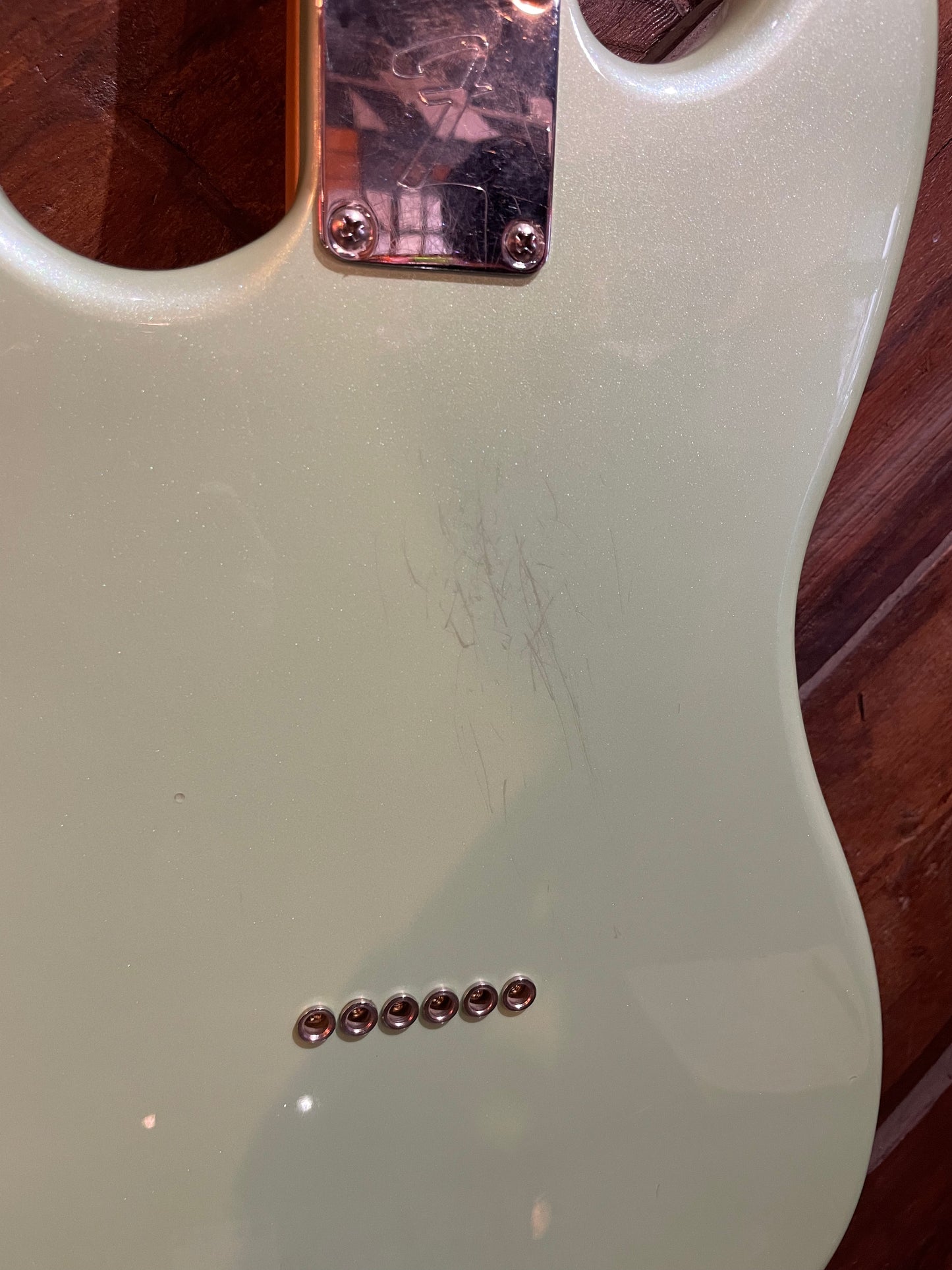 S/H Fender Player Duo Sonic HS, Mystic Seafoam Green