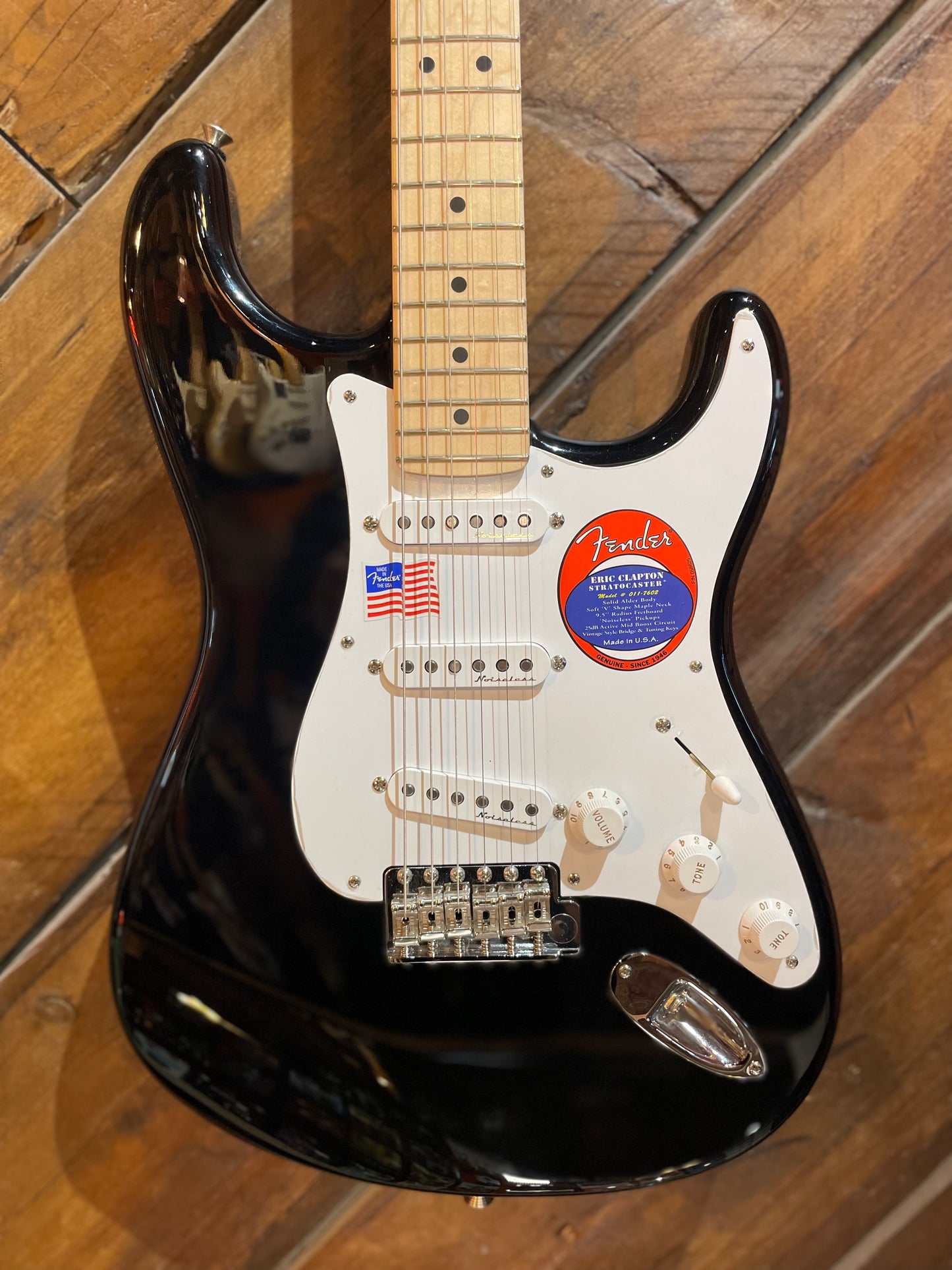 S/H 2021 Fender Eric Clapton Signature Stratocaster, Black Mint!