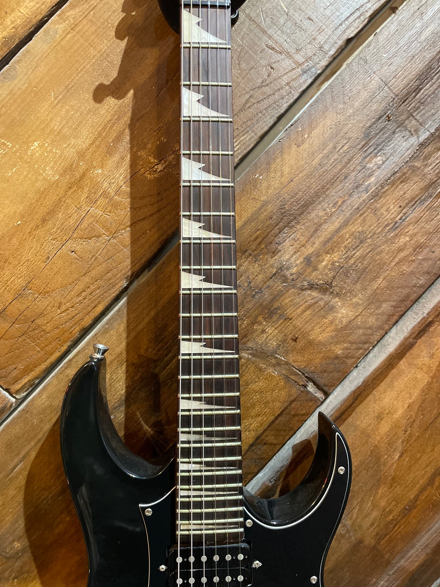 S/H Ibanez 6 GRGM21-BKN GIO RG MiKro Guitar, Black