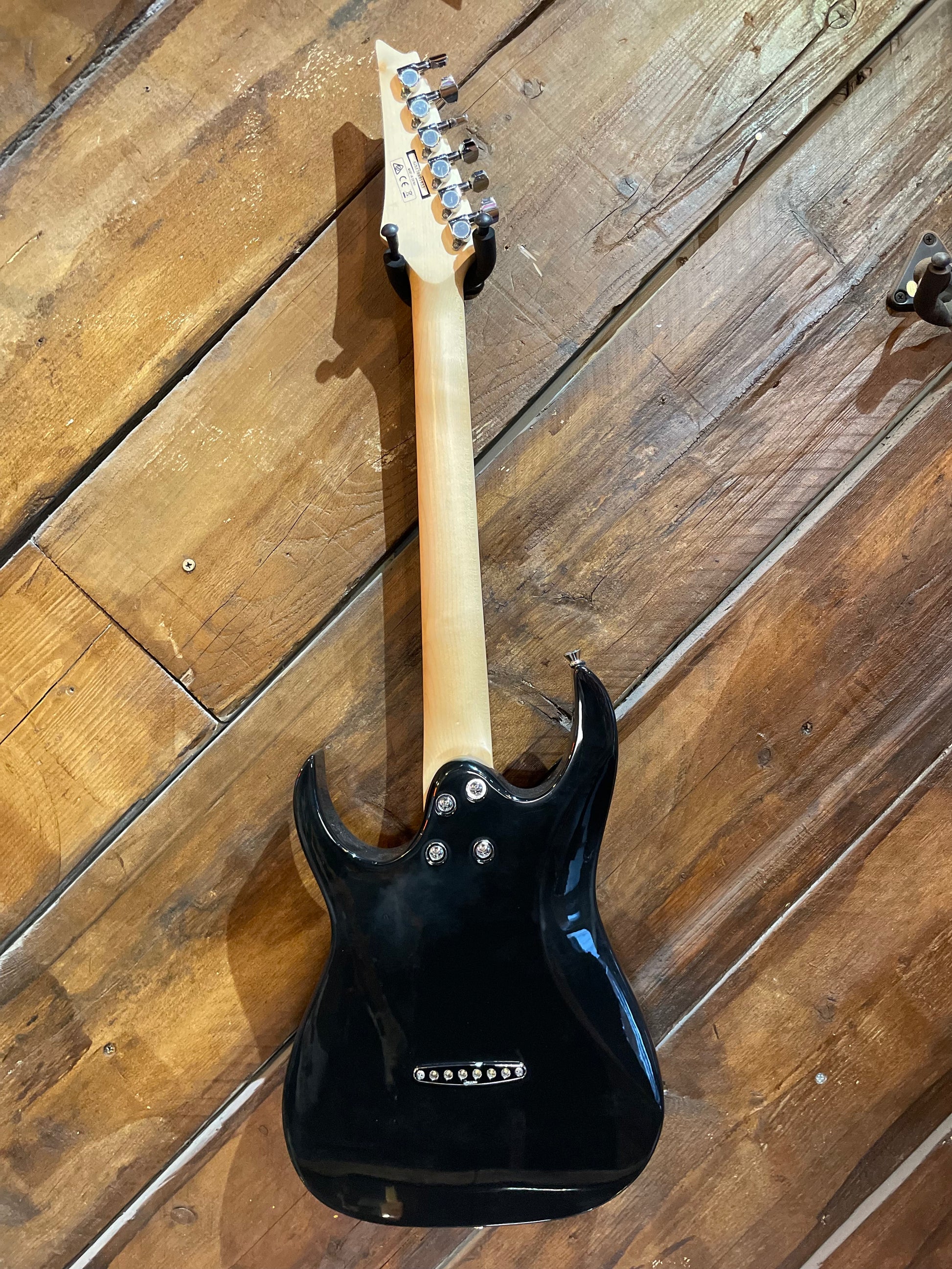 S/H Ibanez 6 GRGM21-BKN GIO RG MiKro Guitar, Black