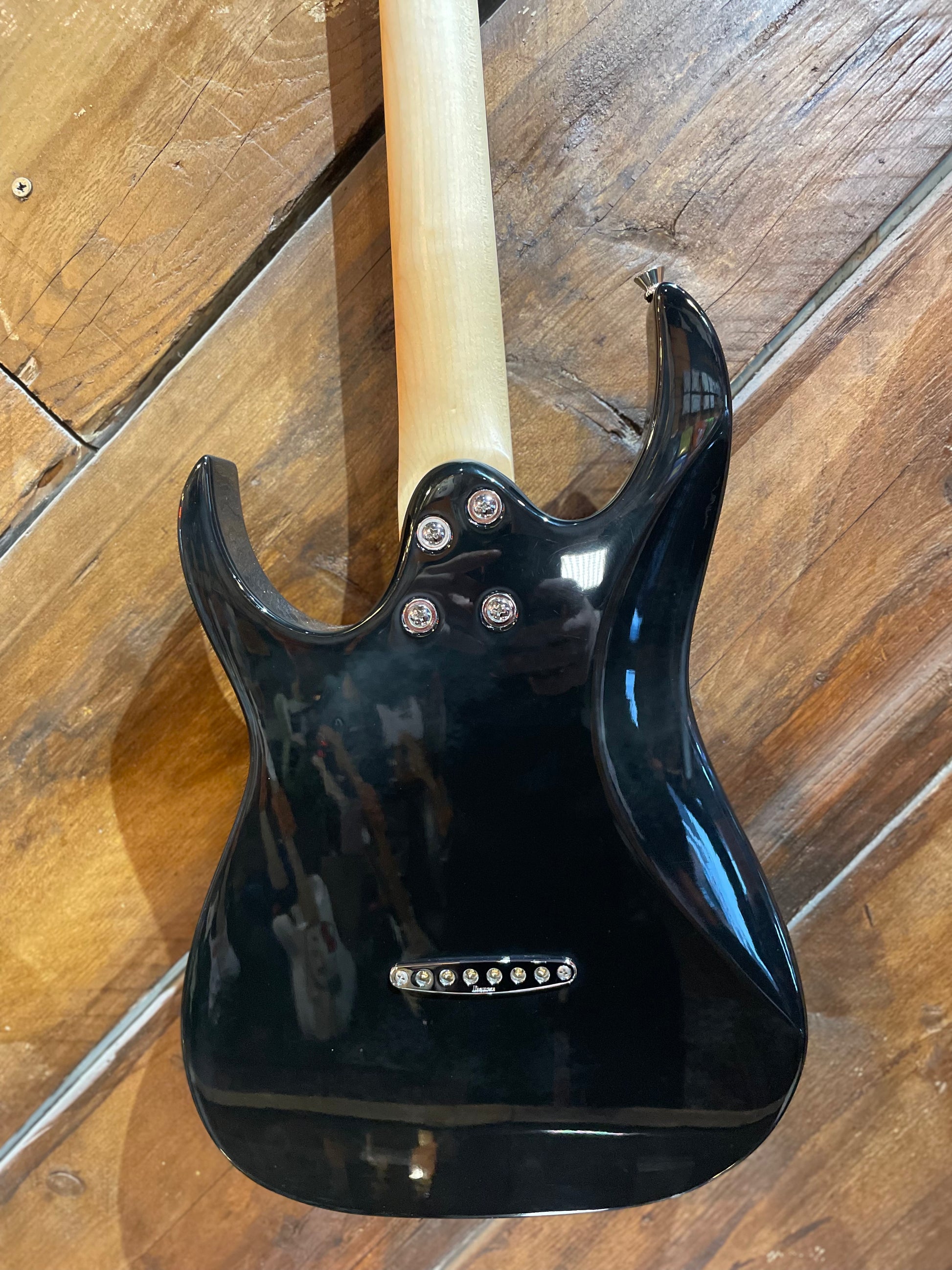 S/H Ibanez 6 GRGM21-BKN GIO RG MiKro Guitar, Black