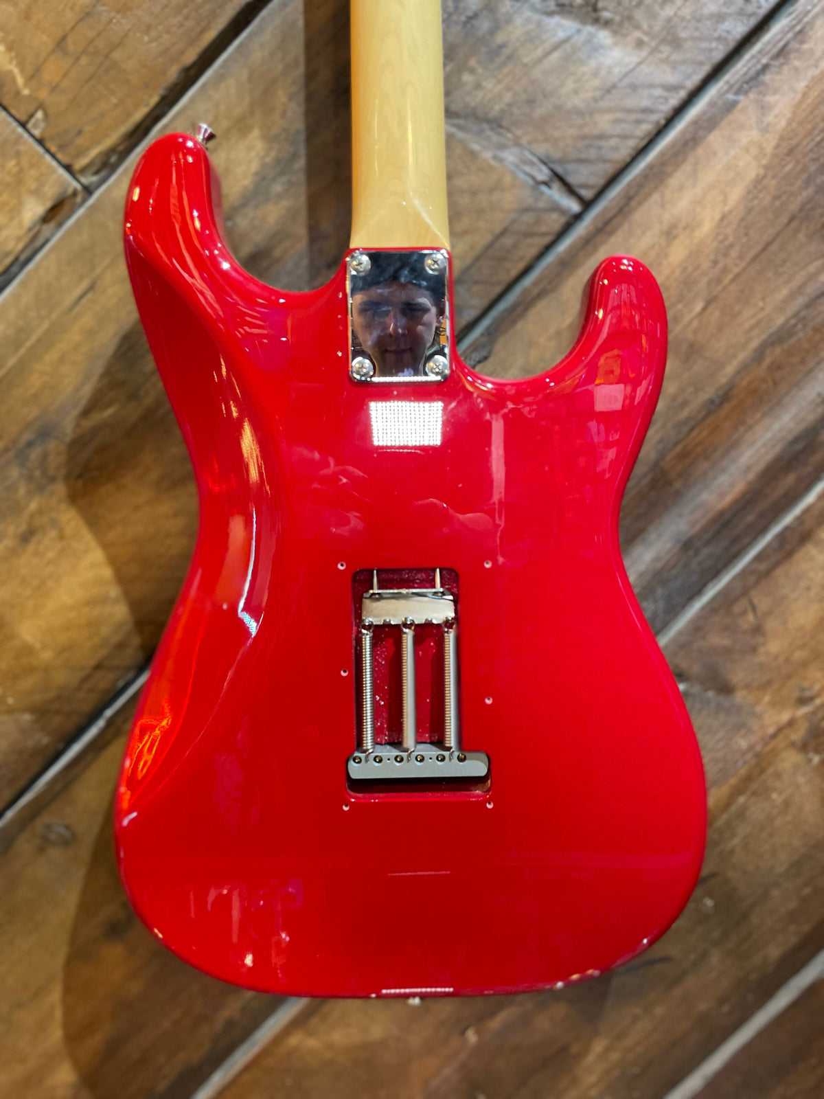 S/H 2017 Fender MIJ Traditional Stratocaster Left Handed, Dakota Red