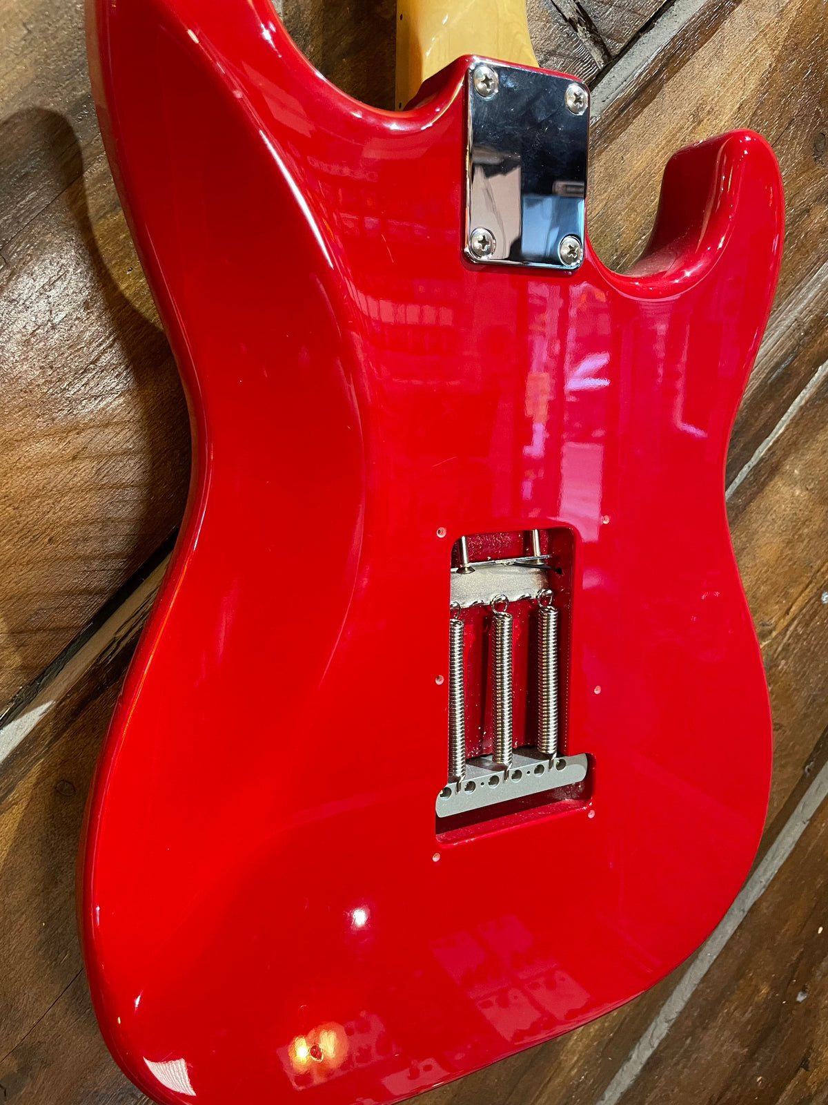 S/H 2017 Fender MIJ Traditional Stratocaster Left Handed, Dakota Red