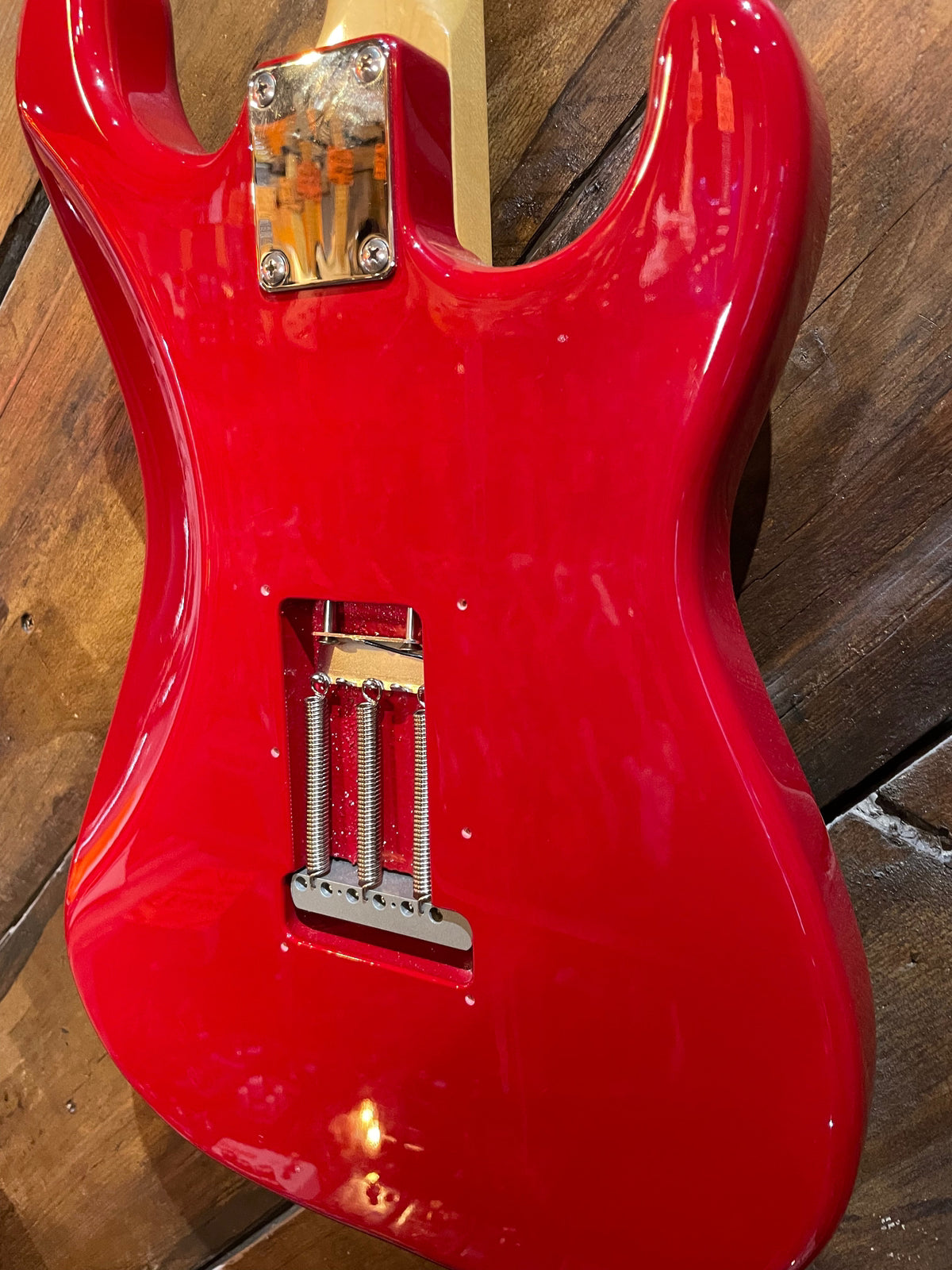 S/H 2017 Fender MIJ Traditional Stratocaster Left Handed, Dakota Red