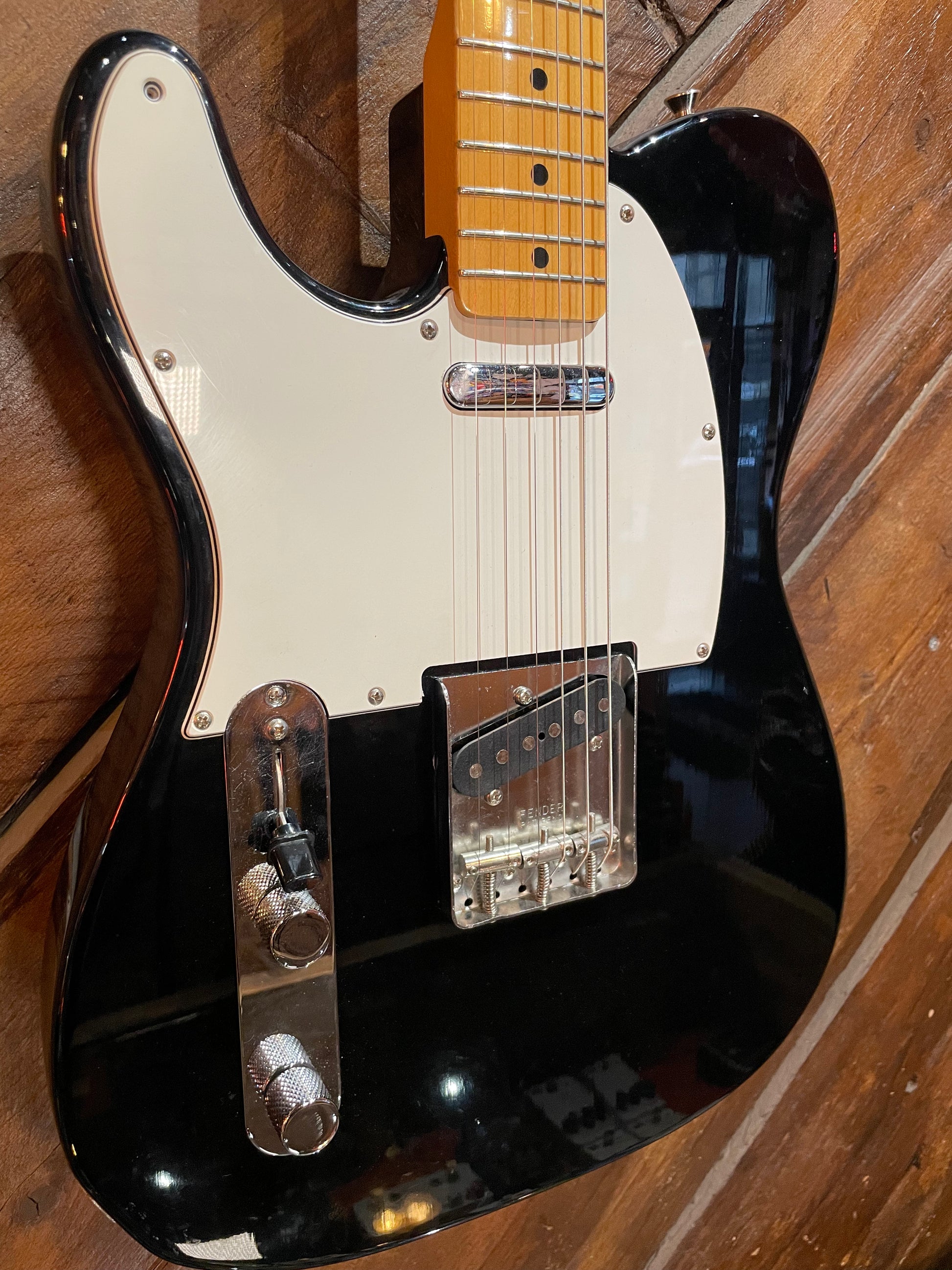 S/H 2003 Fender CIJ 50s Reissue Telecaster, Black Refinish