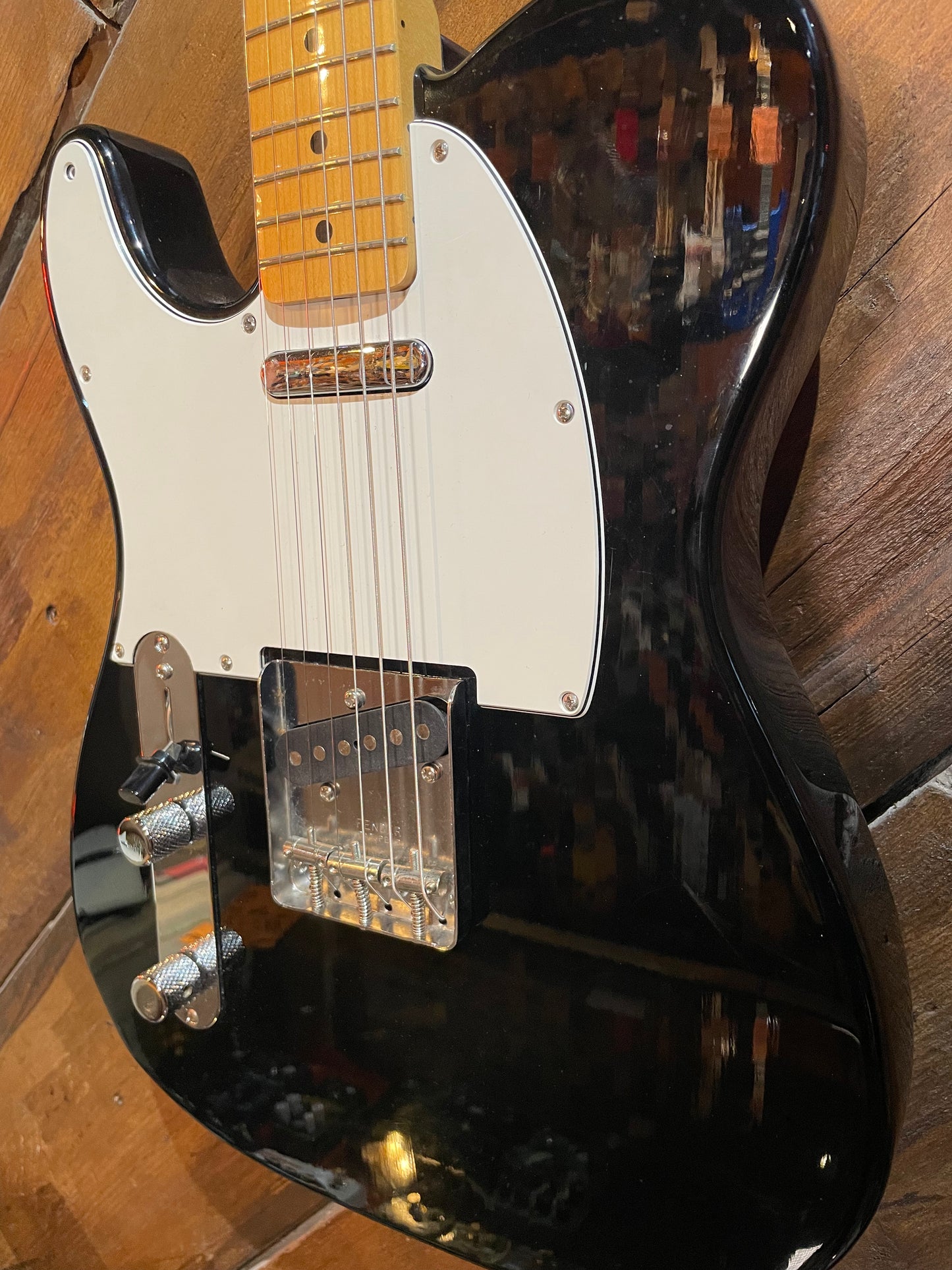 S/H 2003 Fender CIJ 50s Reissue Telecaster, Black Refinish