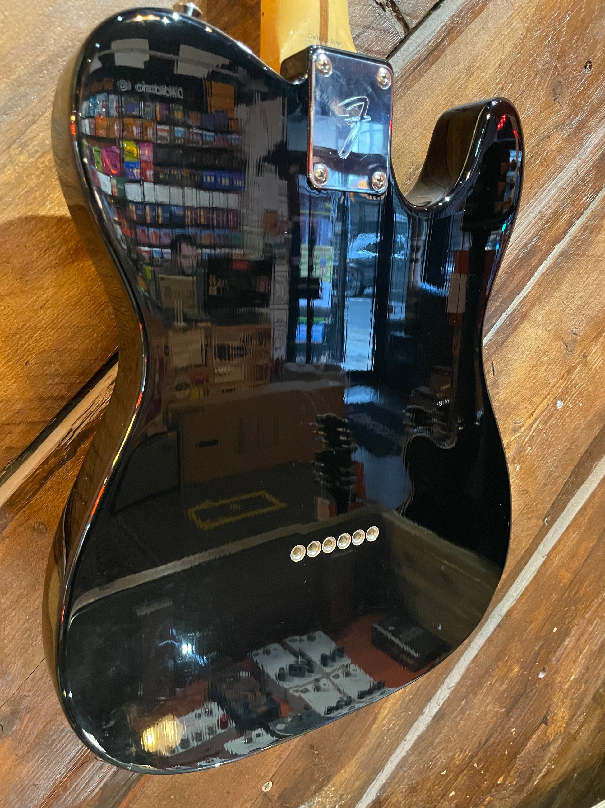 S/H 2003 Fender CIJ 50s Reissue Telecaster, Black Refinish