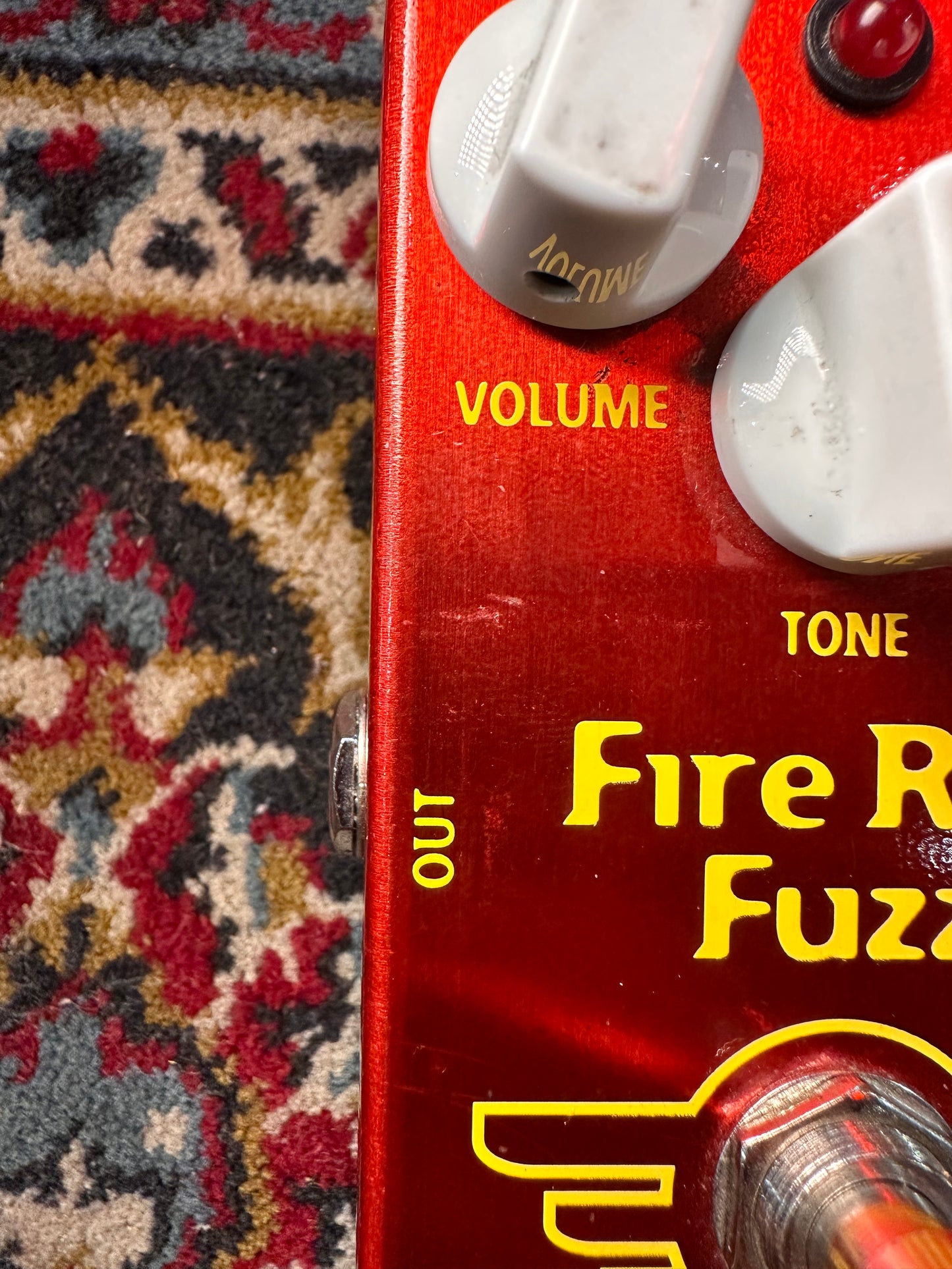 S/H Mad Professor Fire Red Fuzz Pedal