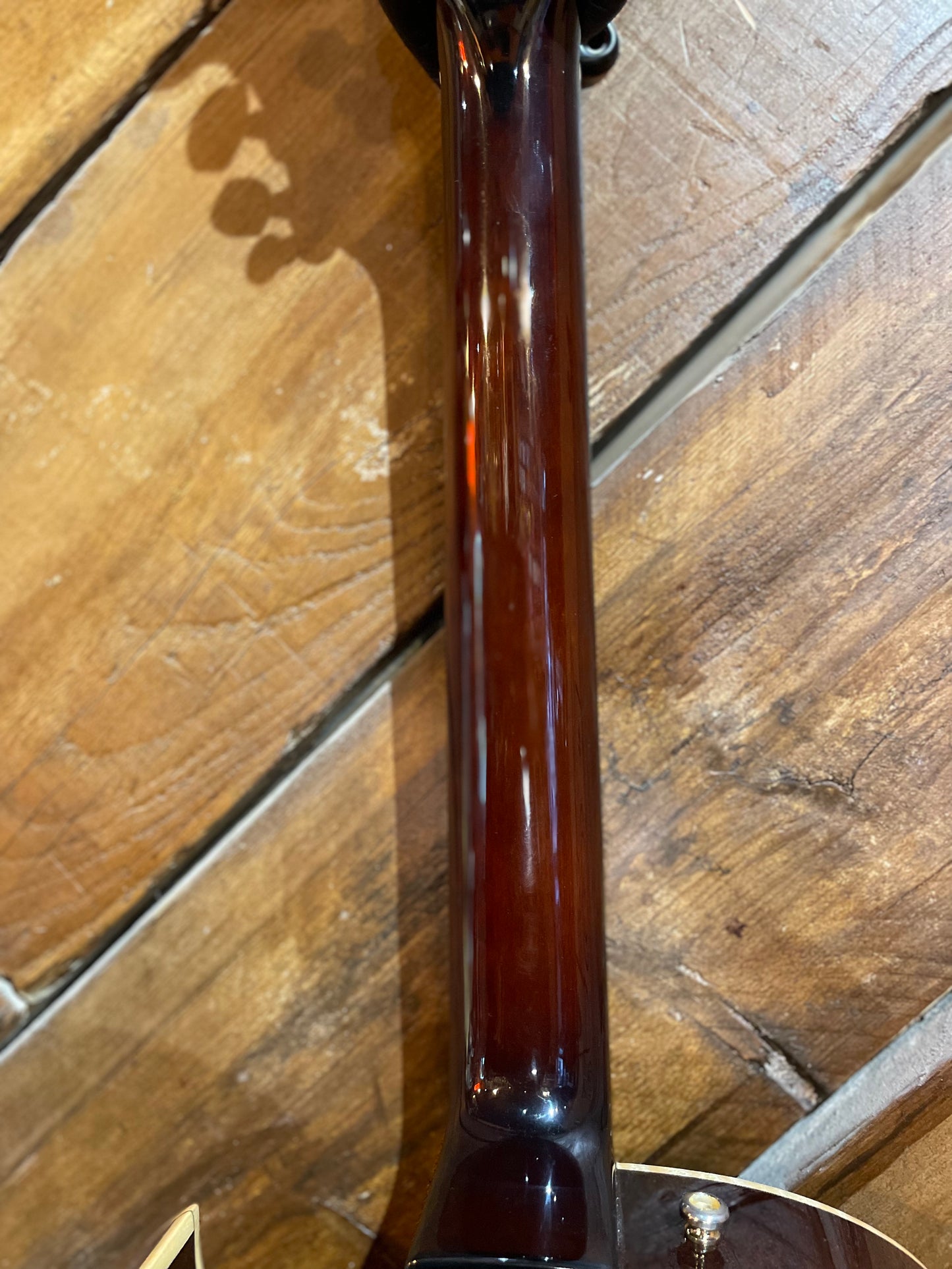 S/H Eastman AR480CE 'John Pisano' Hollow Body Electric Guitar, Sunburst