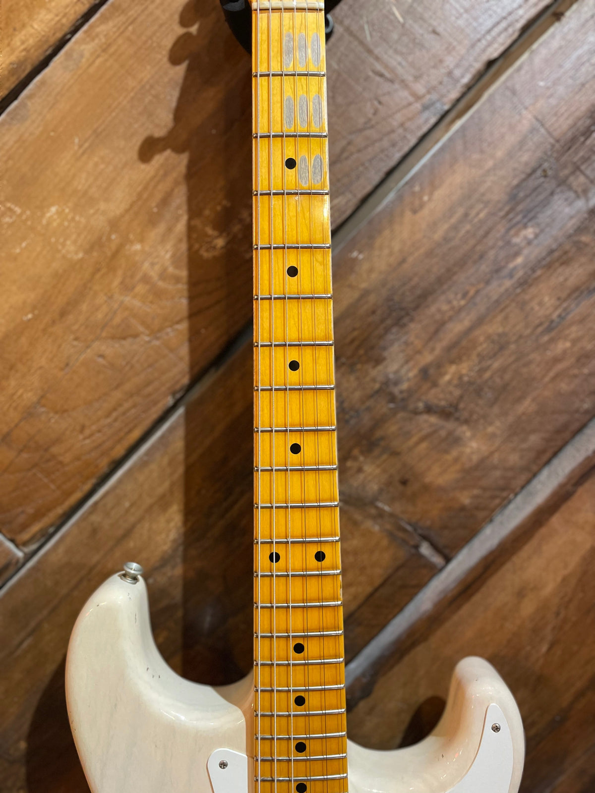 S/H Fender Custom Shop '56 Journeyman Stratocaster, Aged White Blonde