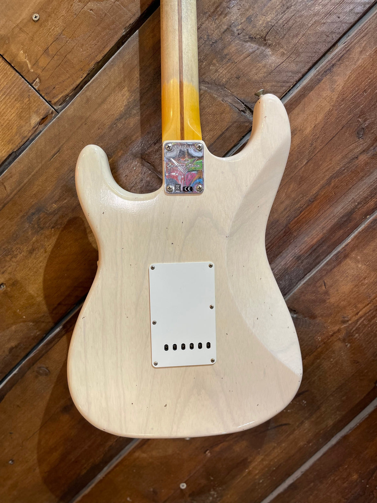S/H Fender Custom Shop '56 Journeyman Stratocaster, Aged White Blonde