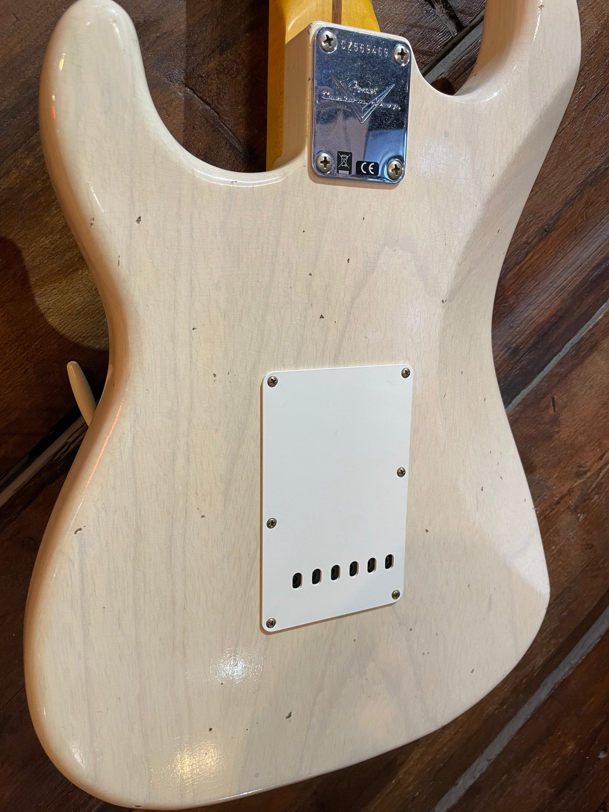 S/H Fender Custom Shop '56 Journeyman Stratocaster, Aged White Blonde