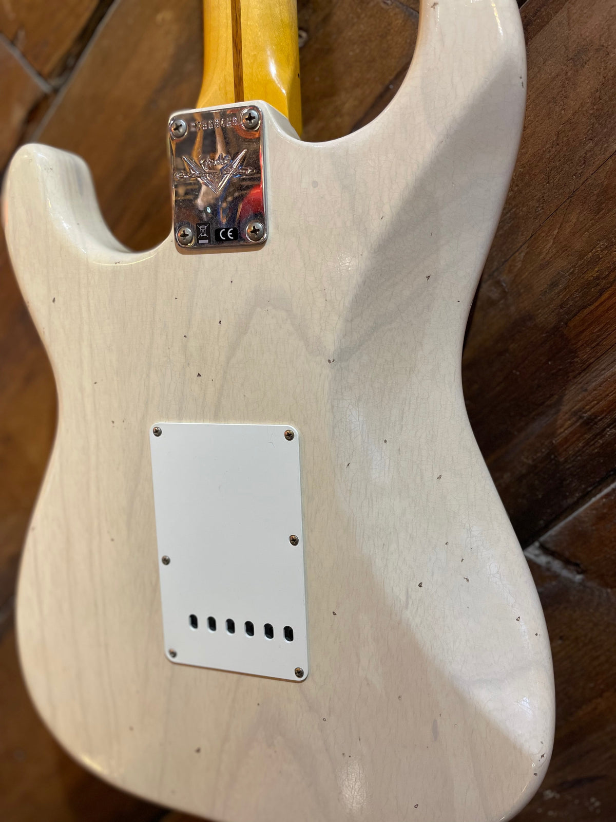 S/H Fender Custom Shop '56 Journeyman Stratocaster, Aged White Blonde