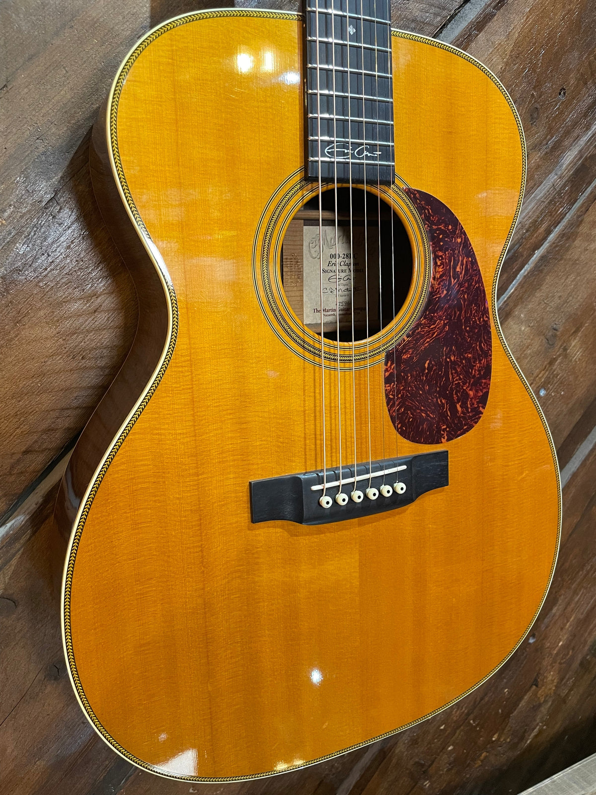 S/H 2002 Martin 000-28EC Eric Clapton Signature Acoustic Guitar, Natural