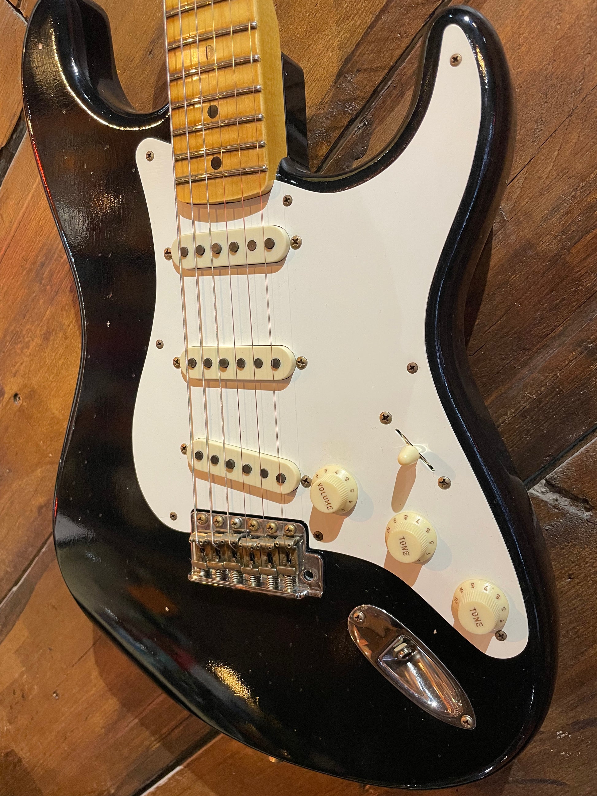 Fender Custom Shop '56 Stratocaster Journeyman, Aged Black