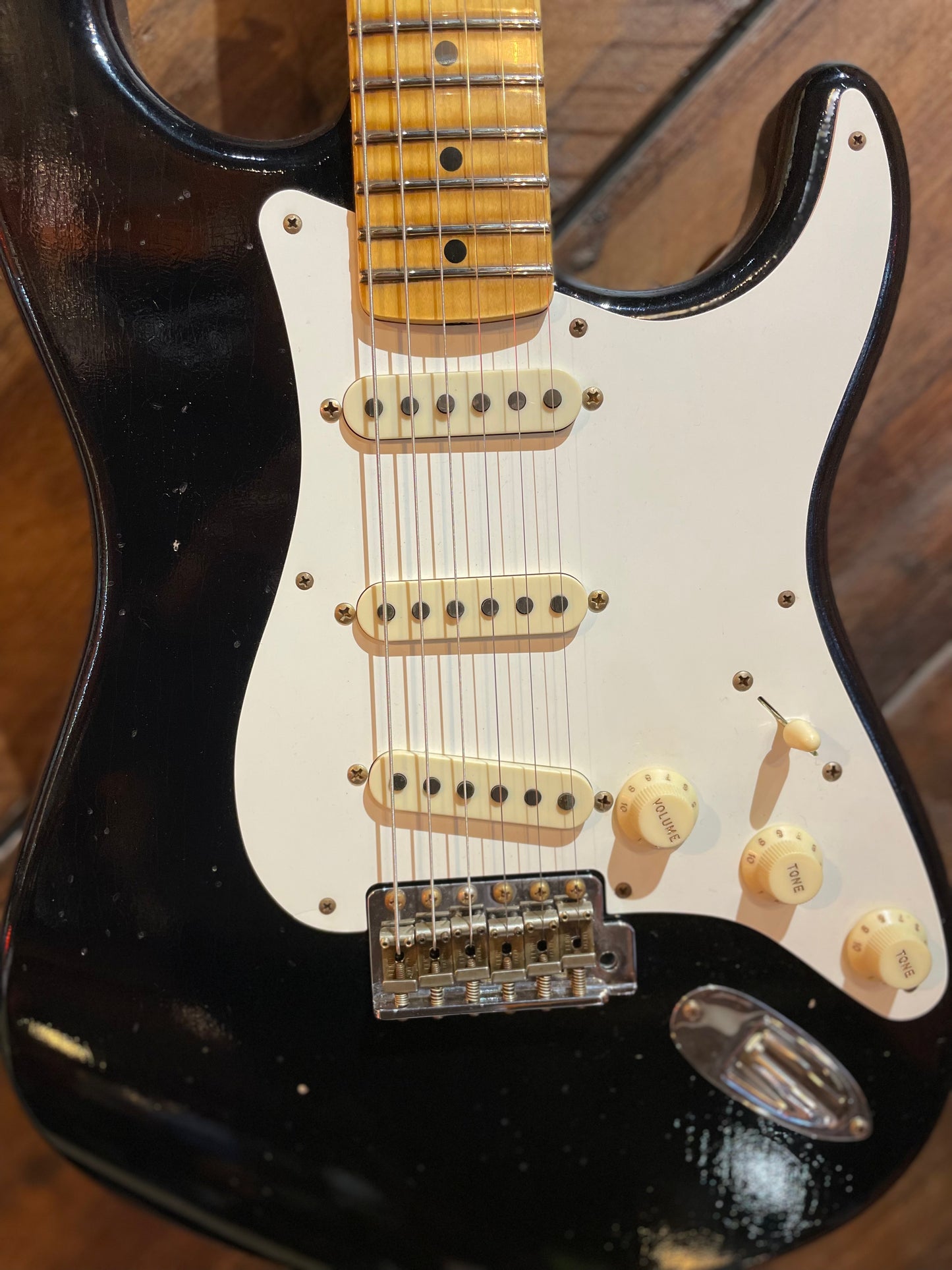 Fender Custom Shop '56 Stratocaster Journeyman, Aged Black