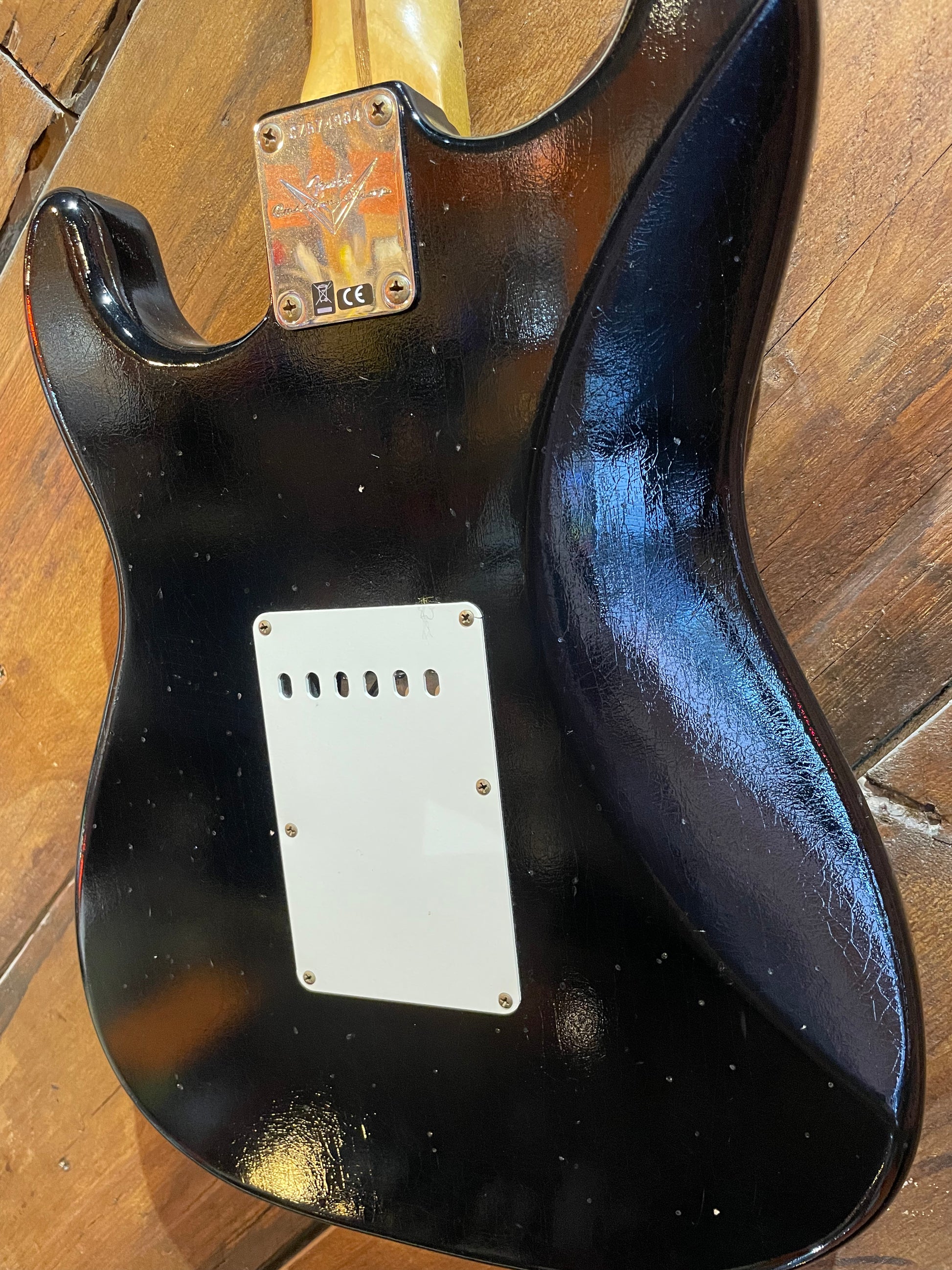 Fender Custom Shop '56 Stratocaster Journeyman, Aged Black