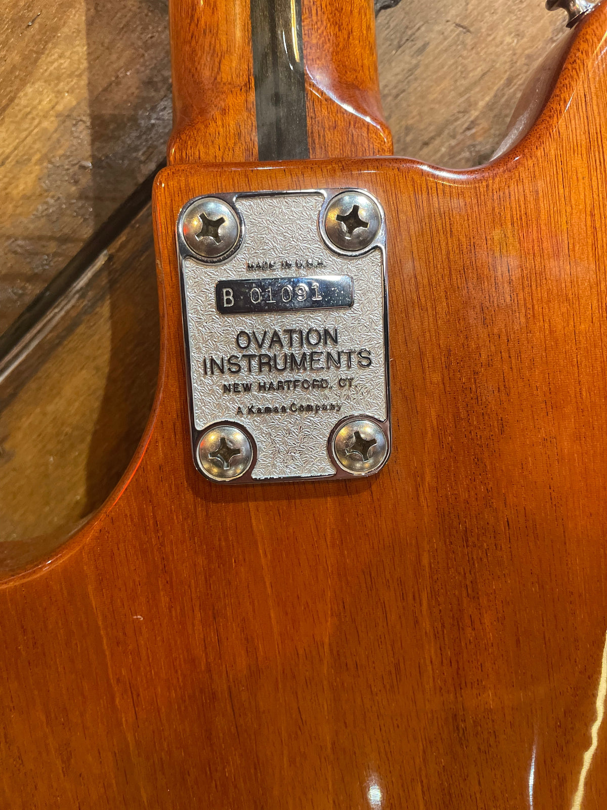 S/H 1978 Ovation Magnum I Electric Bass Guitar