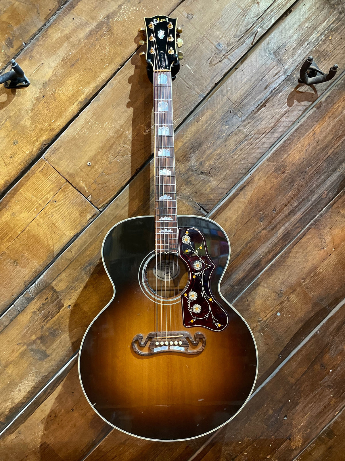 S/H 2012 Gibson SJ-200 Standard Jumbo Acoustic Guitar, Vintage Sunburst