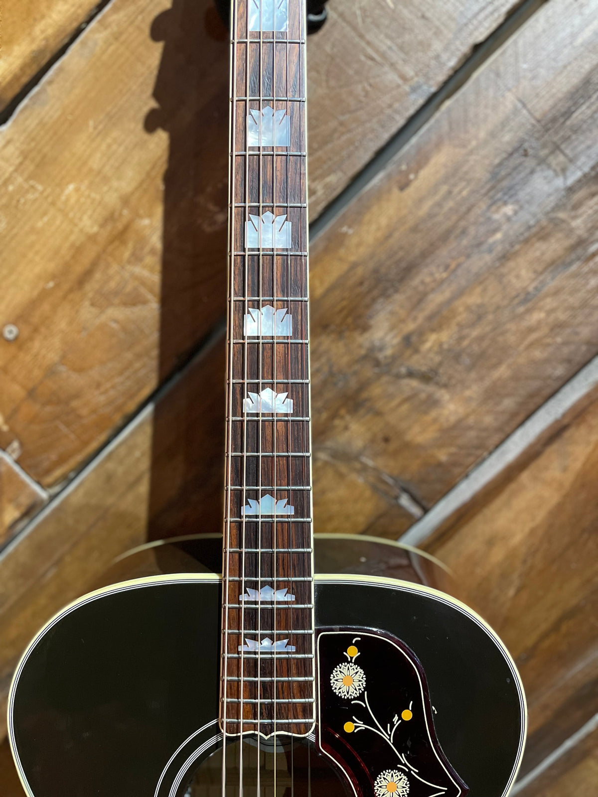 S/H 2012 Gibson SJ-200 Standard Jumbo Acoustic Guitar, Vintage Sunburst