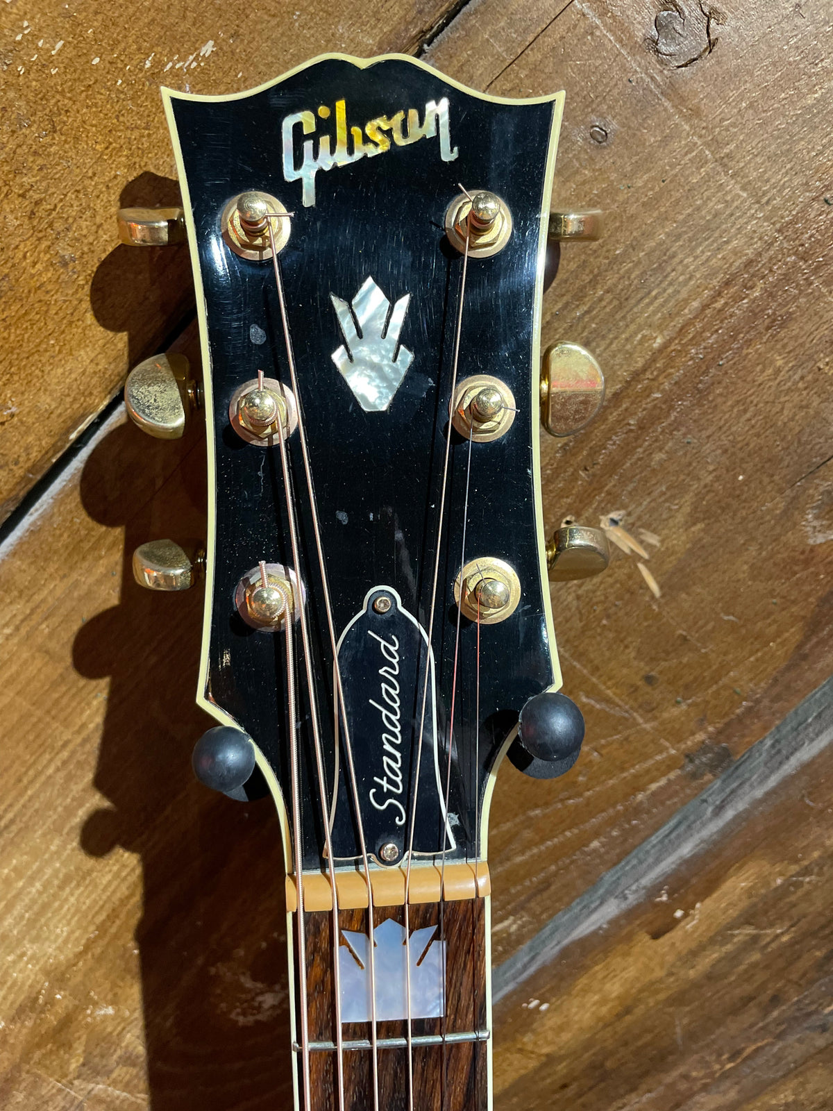 S/H 2012 Gibson SJ-200 Standard Jumbo Acoustic Guitar, Vintage Sunburst