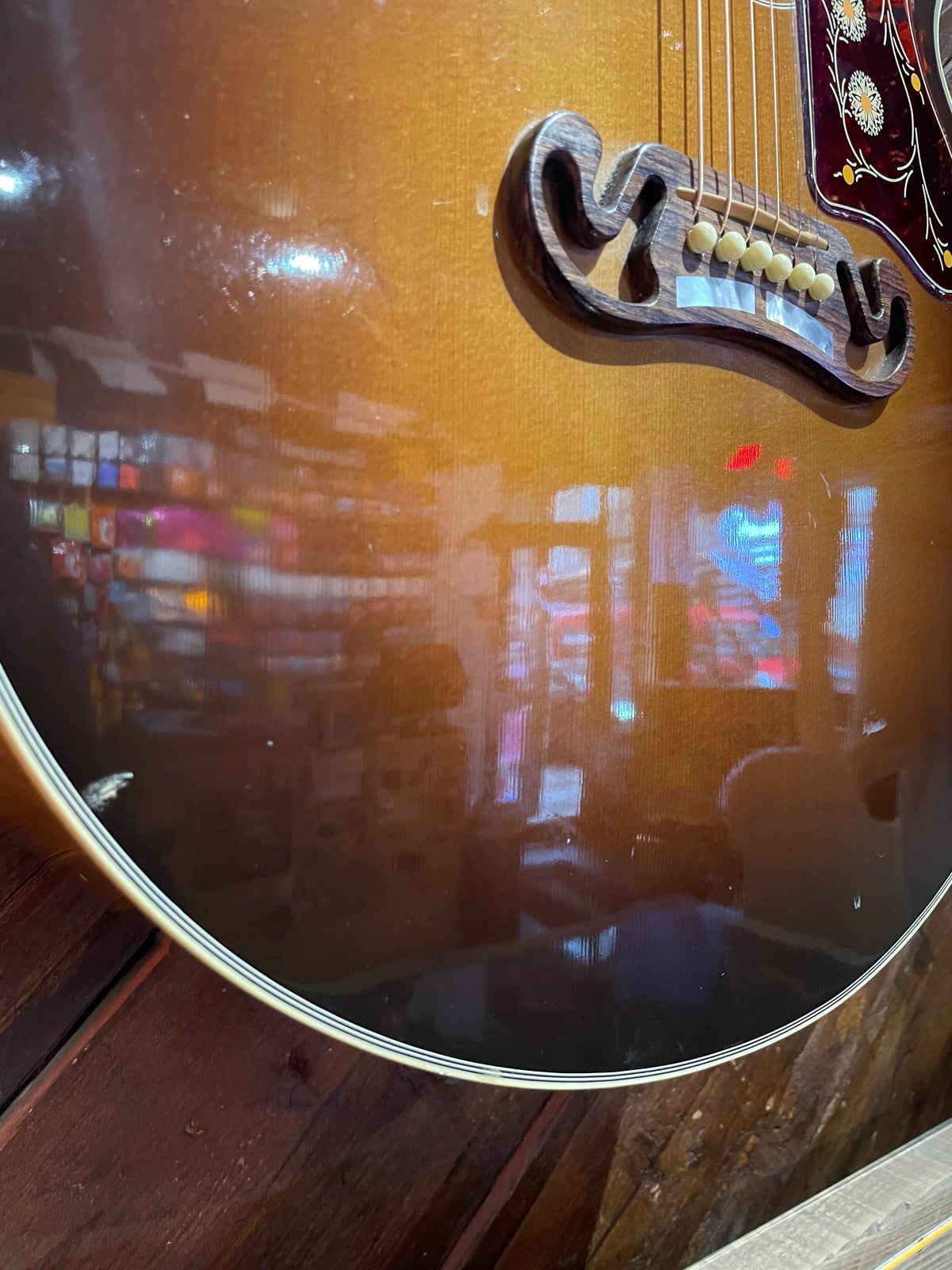 S/H 2012 Gibson SJ-200 Standard Jumbo Acoustic Guitar, Vintage Sunburst