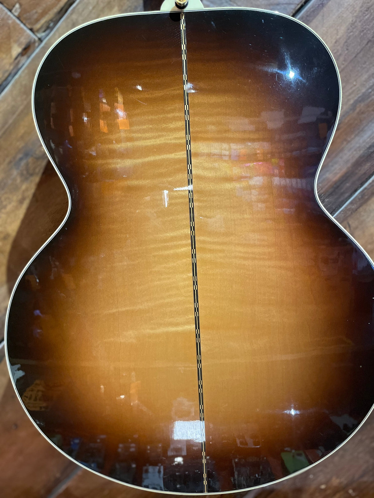 S/H 2012 Gibson SJ-200 Standard Jumbo Acoustic Guitar, Vintage Sunburst