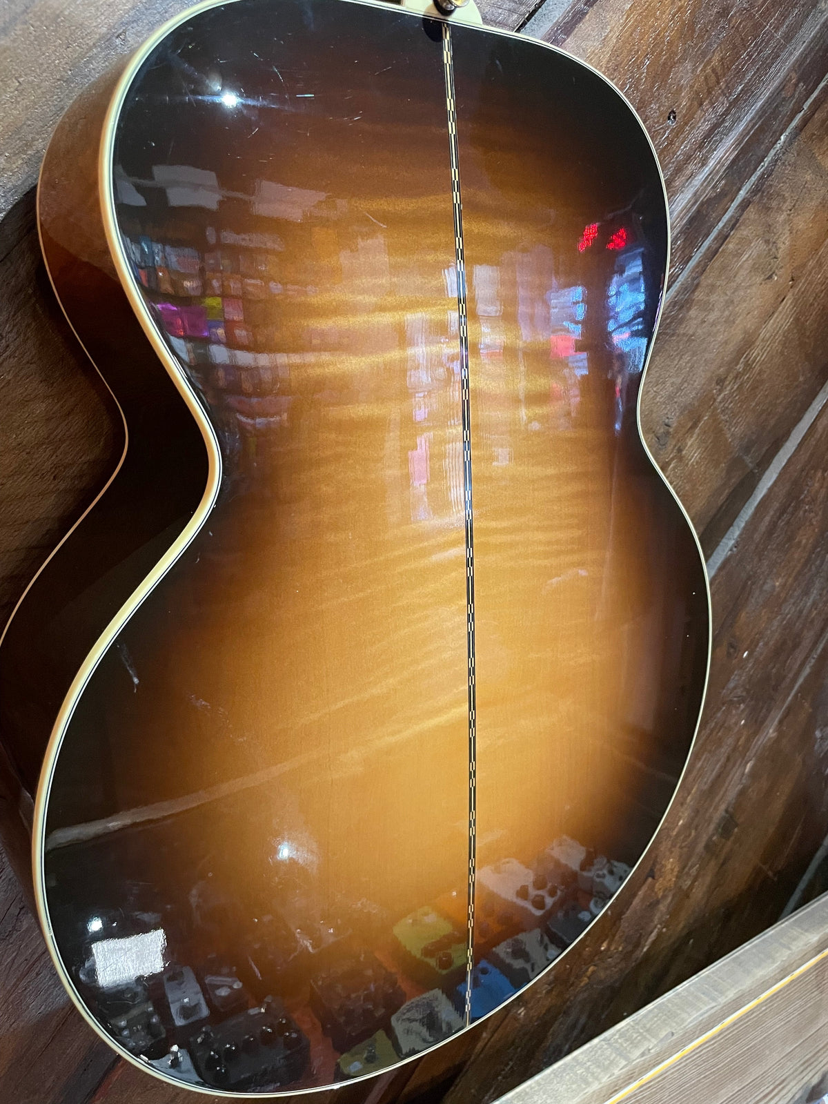 S/H 2012 Gibson SJ-200 Standard Jumbo Acoustic Guitar, Vintage Sunburst