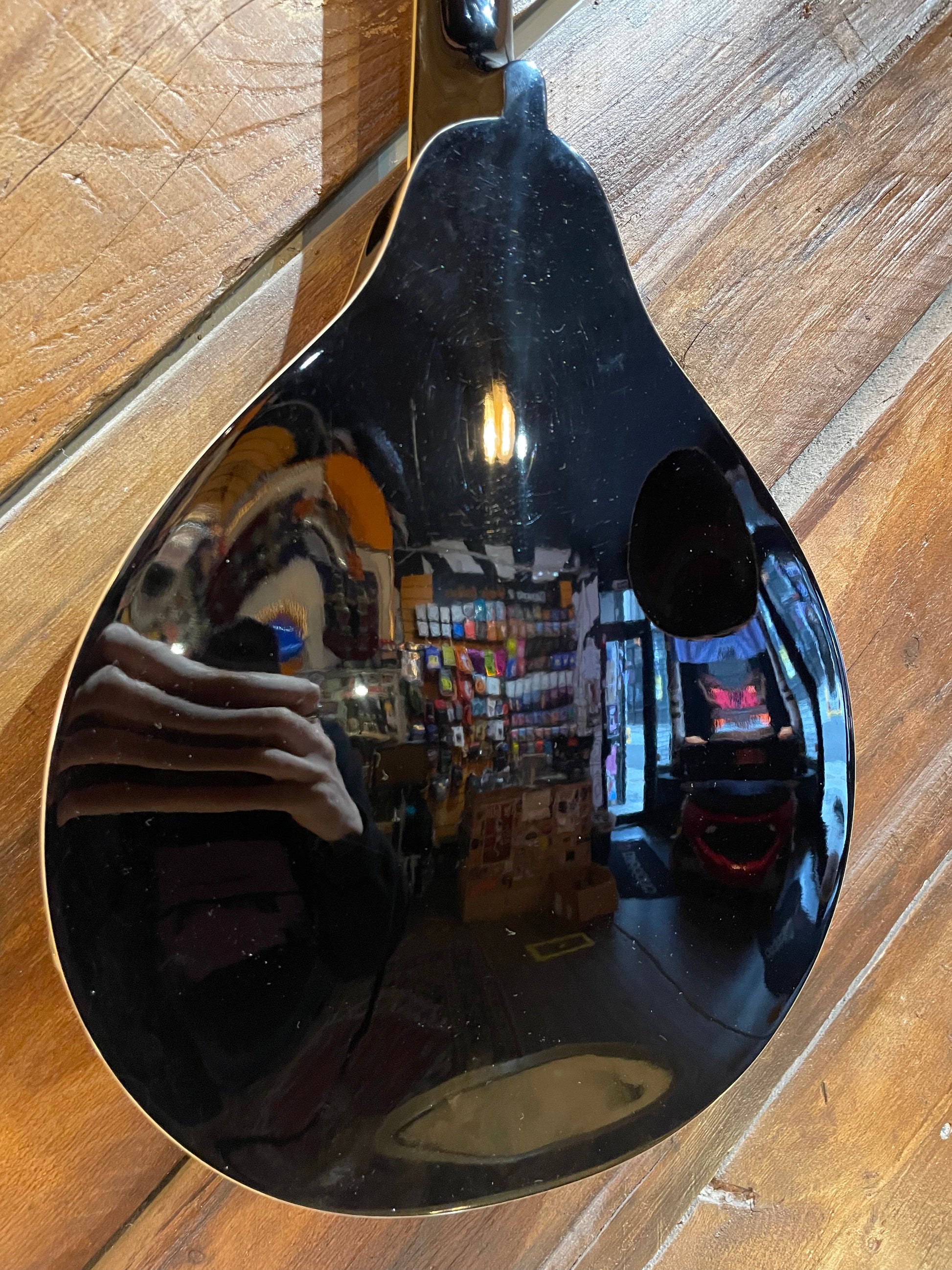 S/H Tanglewood TWMT BRE A-Style Electro Mandolin, Black