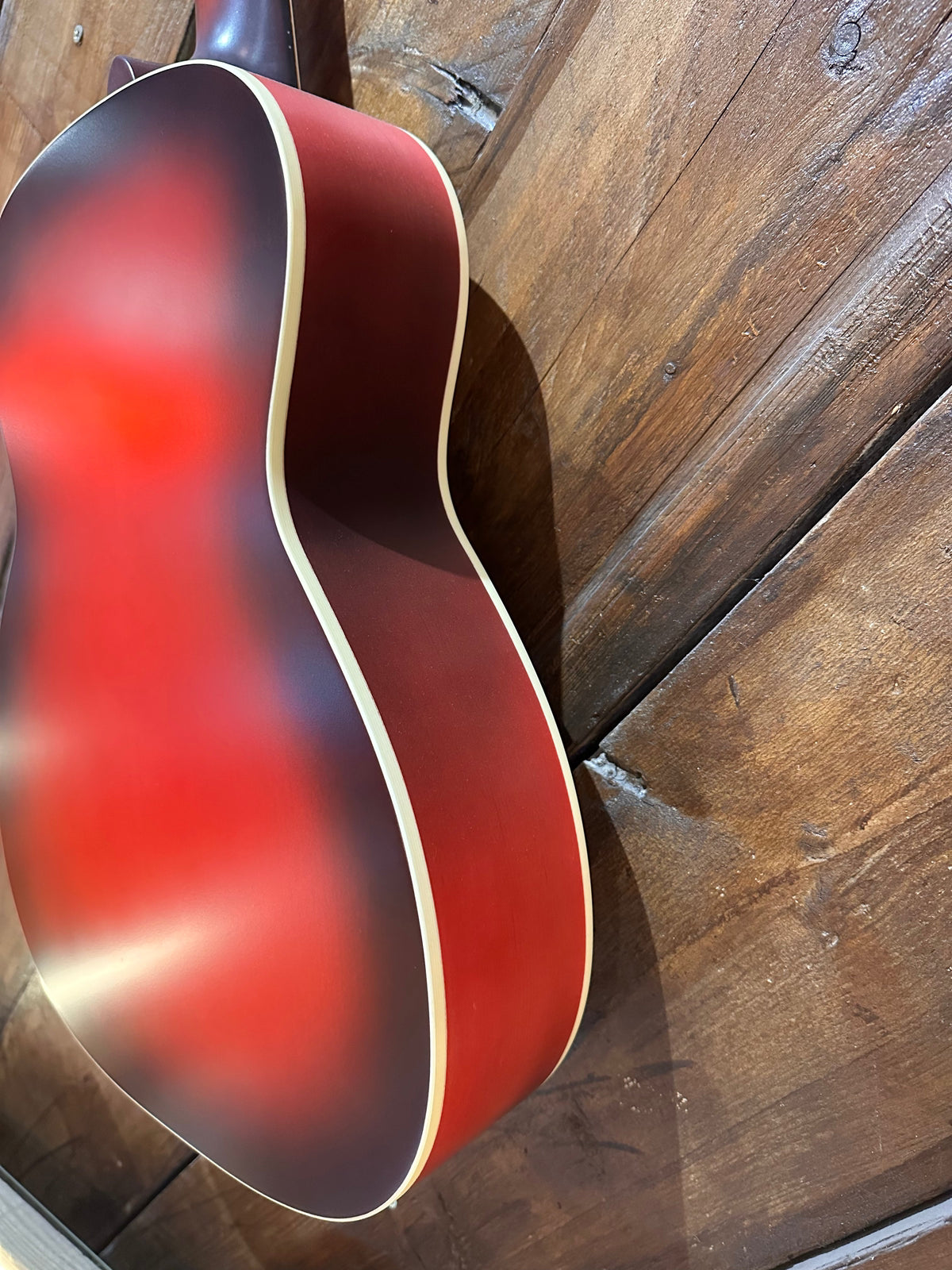 National Rosita Resonator, Cherry Red/Blackburst NEW