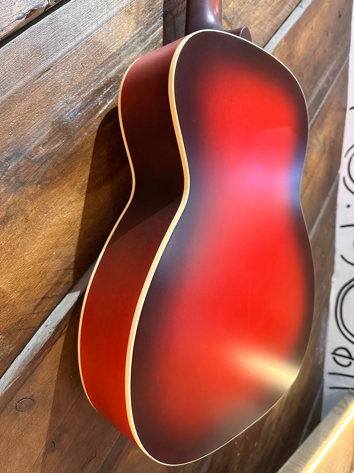 National Rosita Resonator, Cherry Red/Blackburst NEW