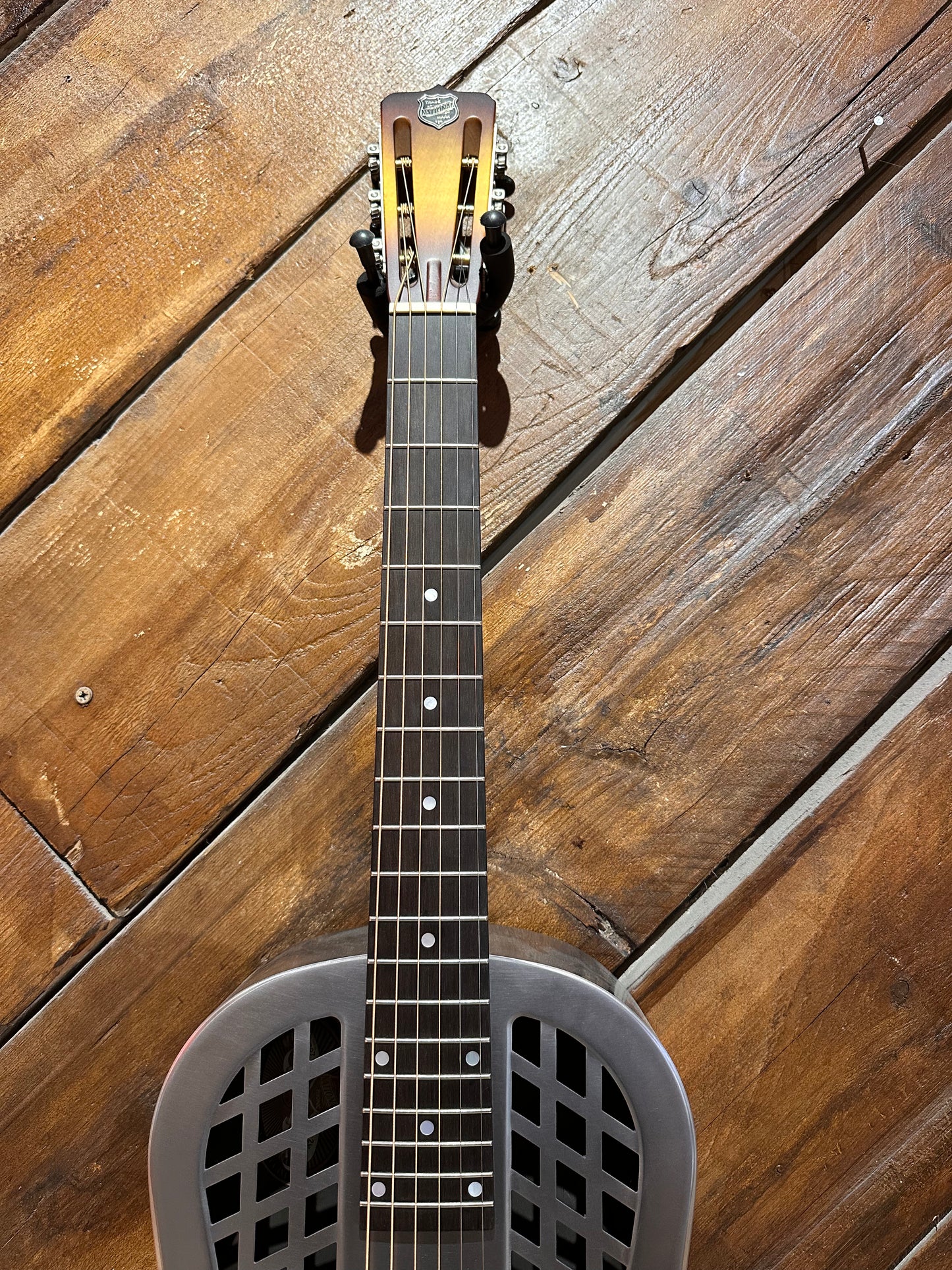 National RAW Series Tricone Resonator, Steel NEW