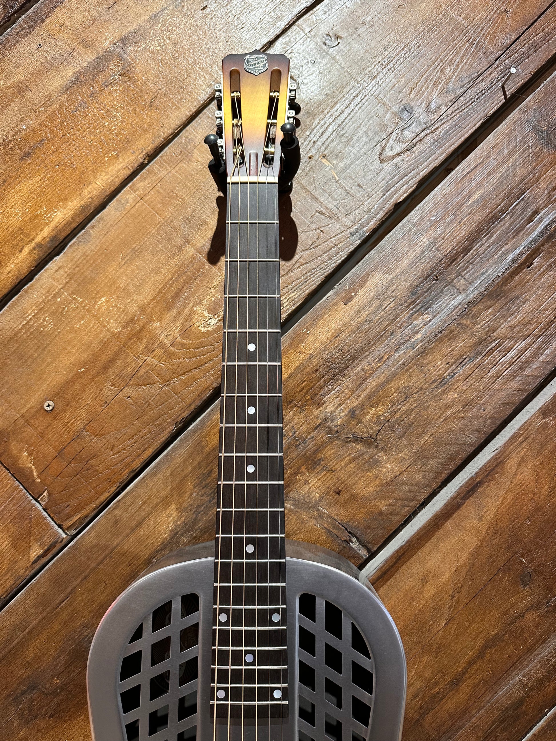 National RAW Series Tricone Resonator, Steel NEW